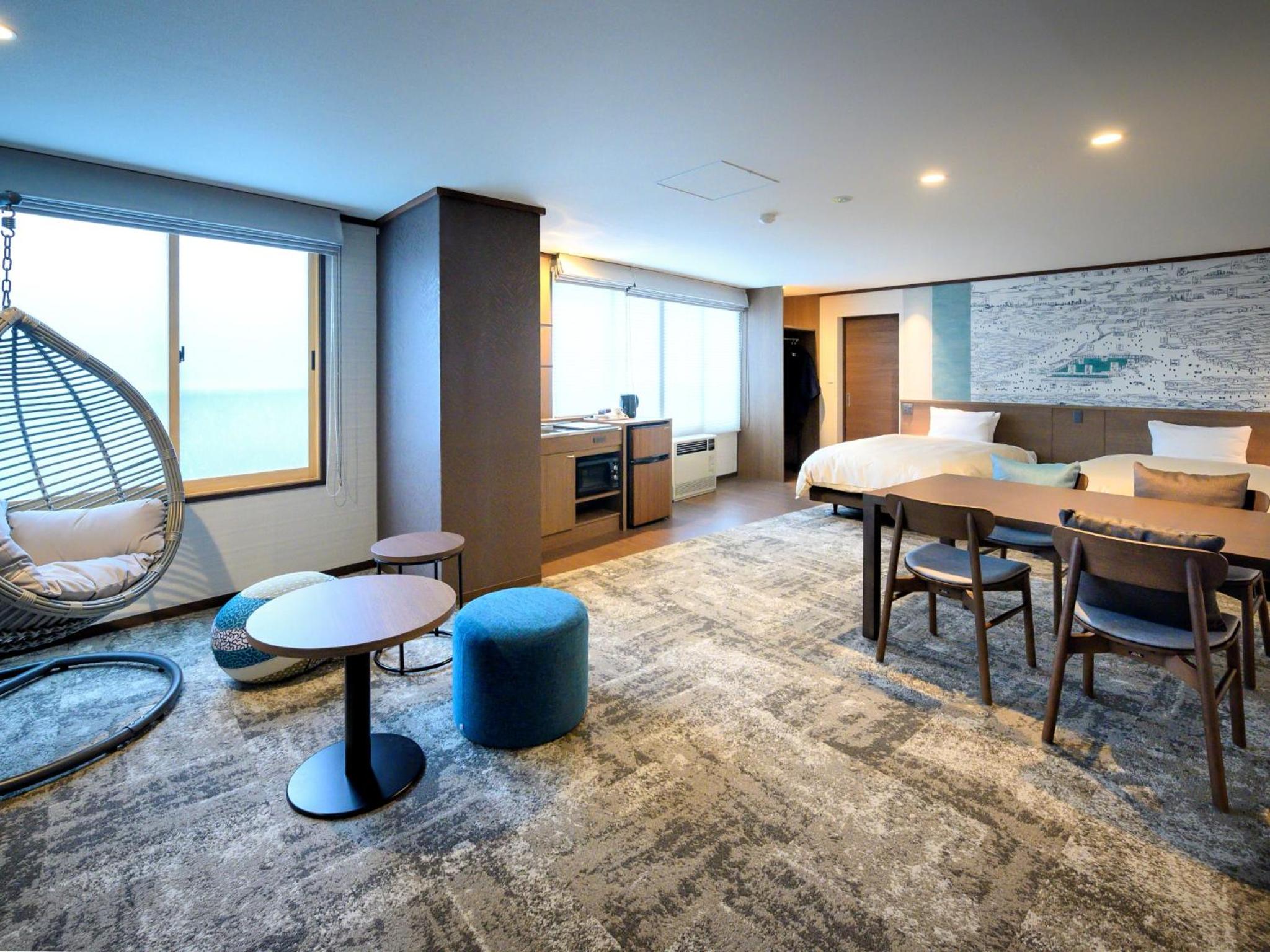 Quadruple Room With Kitchenette And Shower