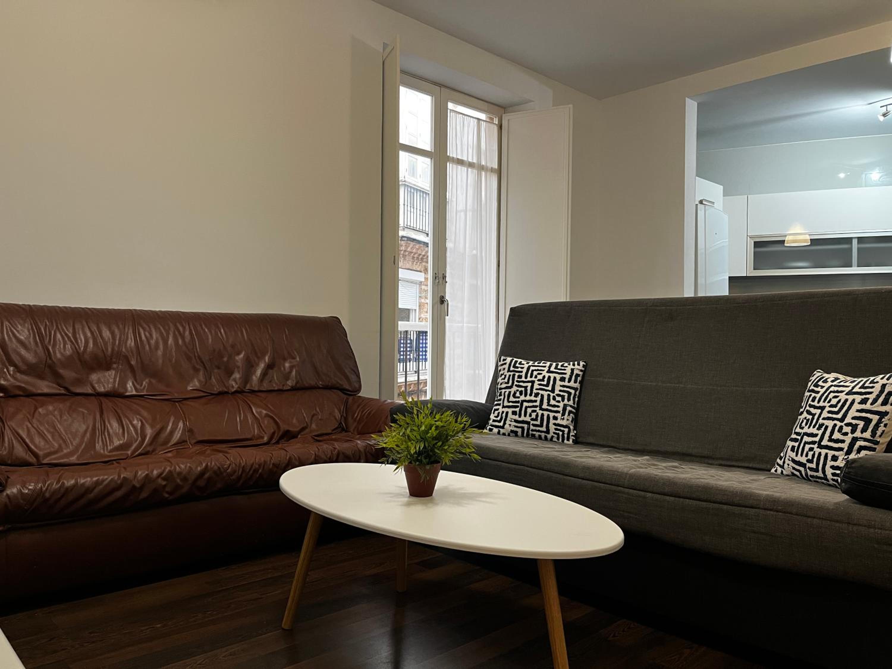 Apartamento de dos habitaciones