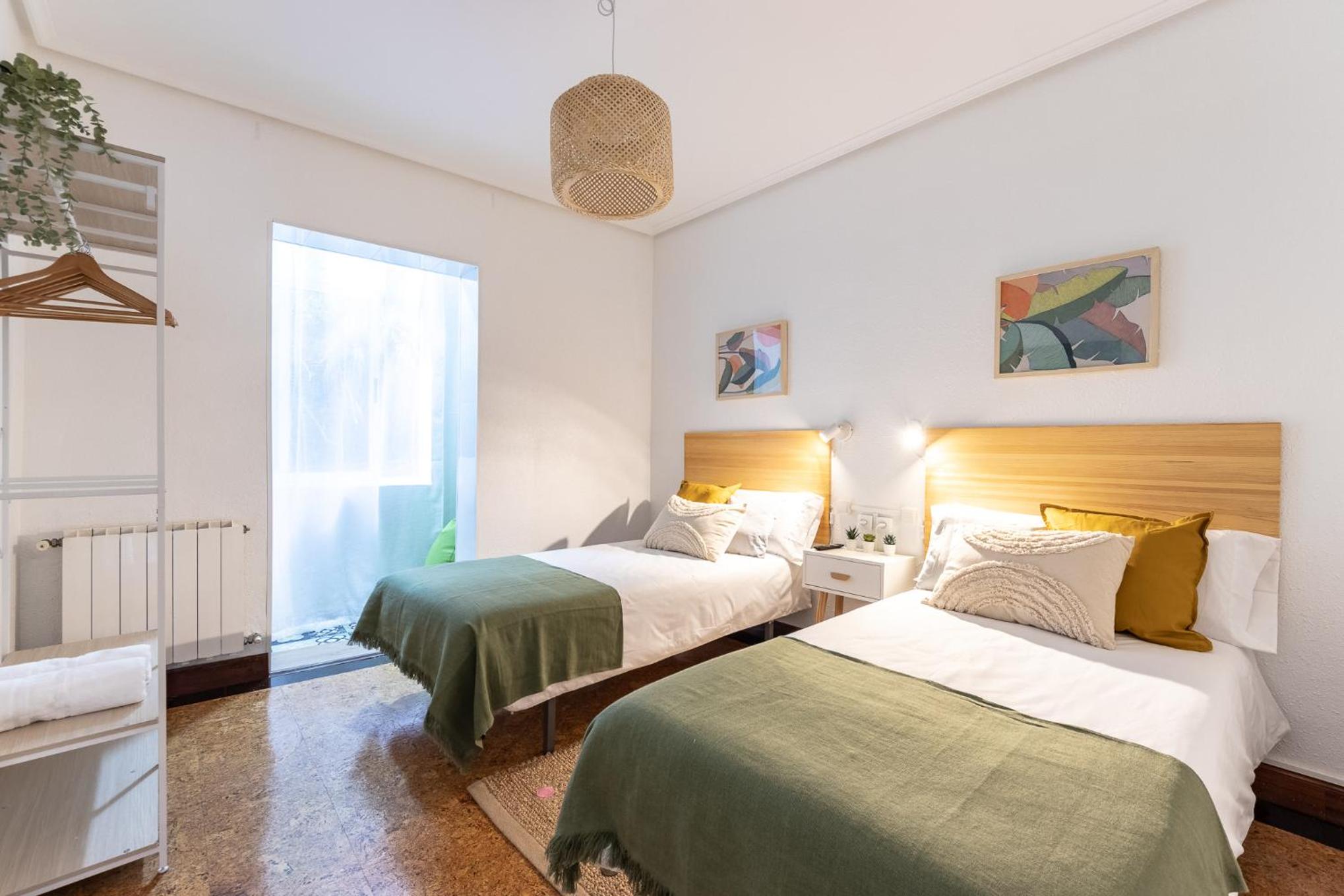 Apartamento de dos habitaciones