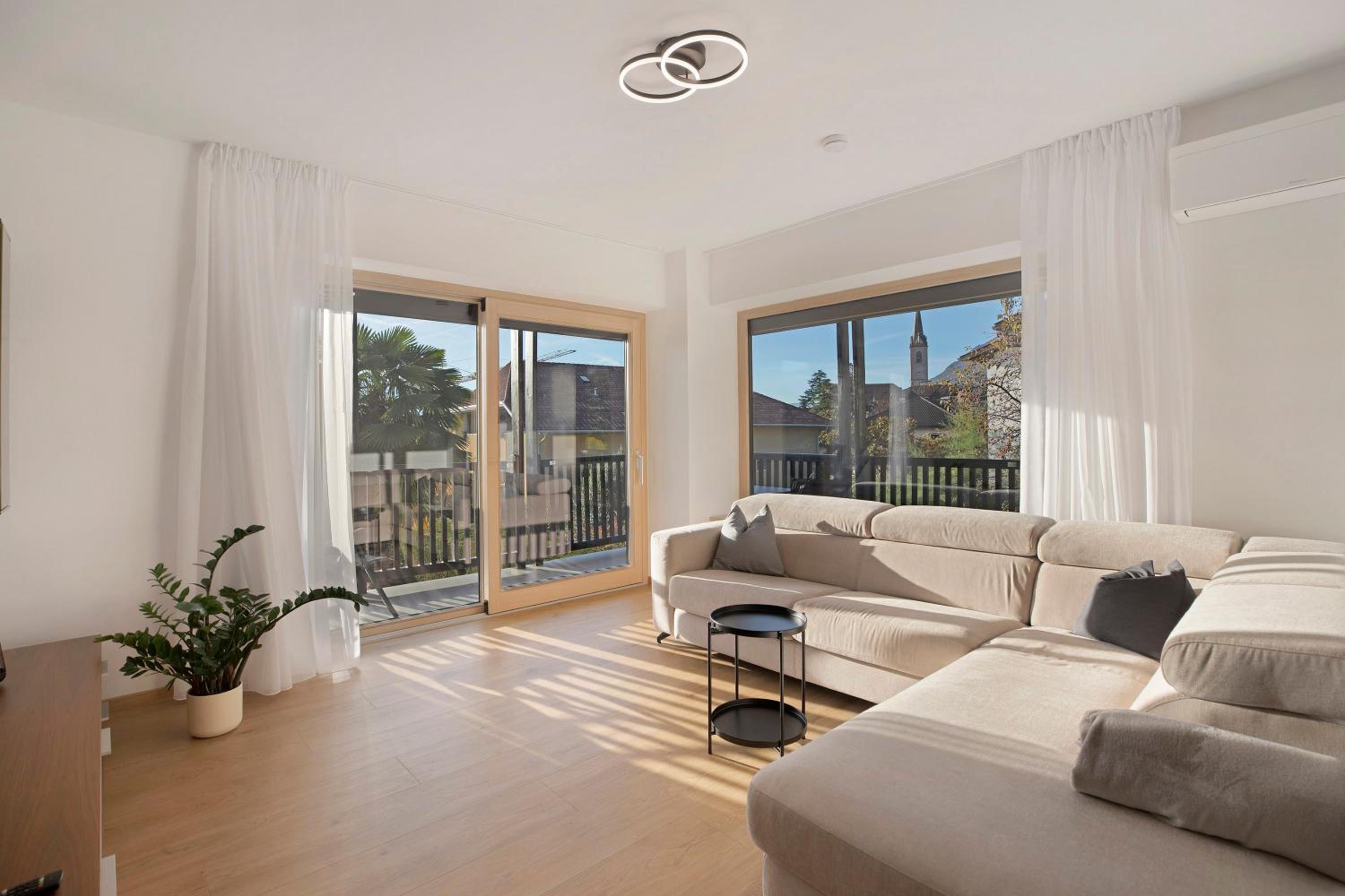 Two-Bedroom Deluxe Apartment with Garden View
