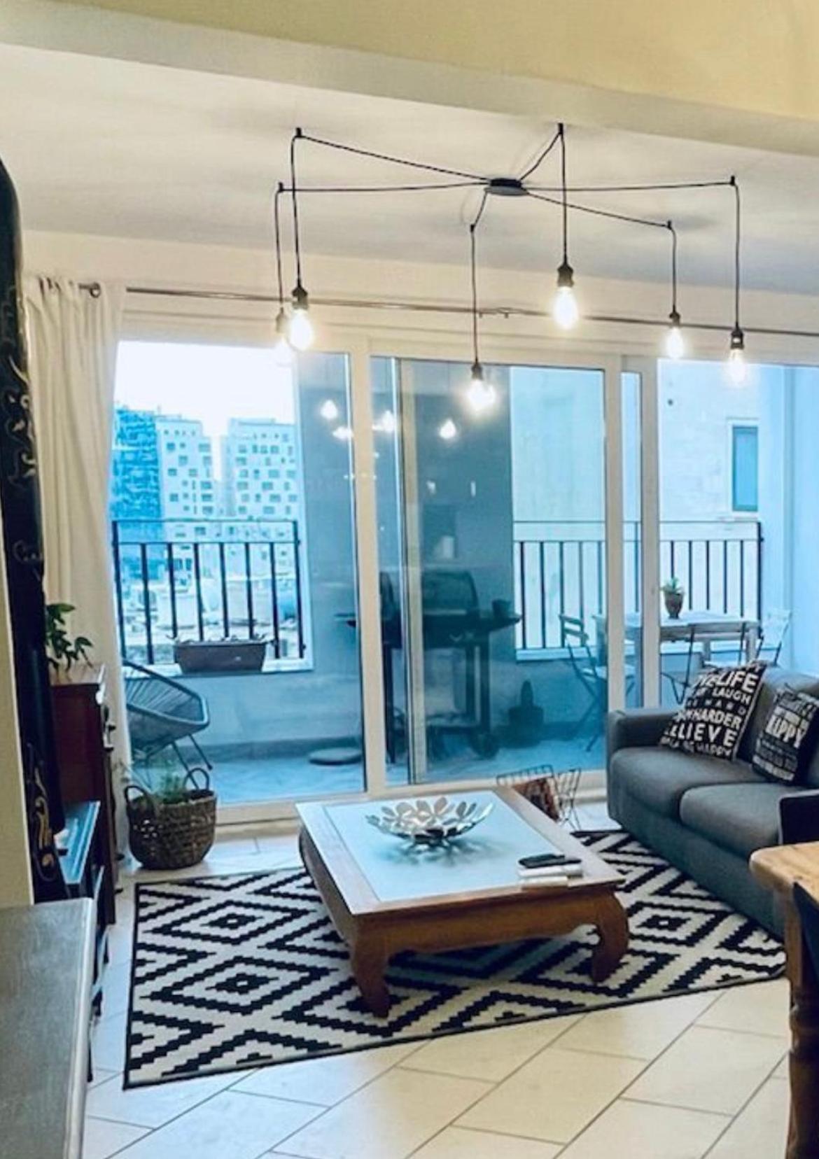 Three-Bedroom Apartment with Sea View