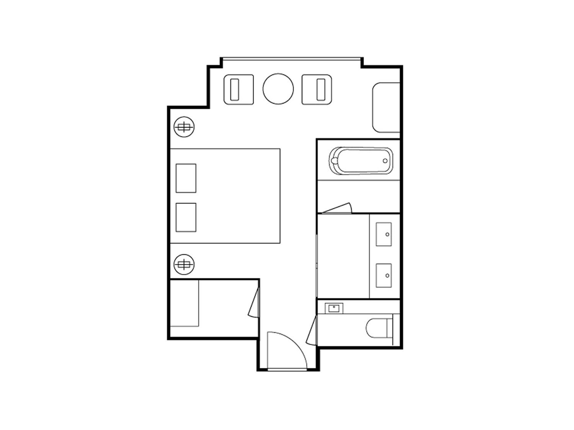 Deluxe King Room - Non-Smoking photo 2