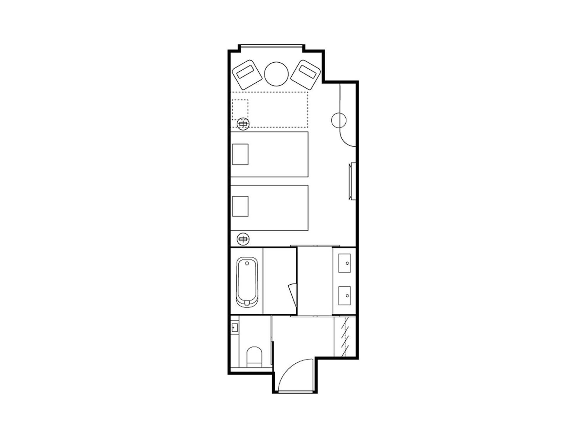 Deluxe Triple Room - Non-Smoking