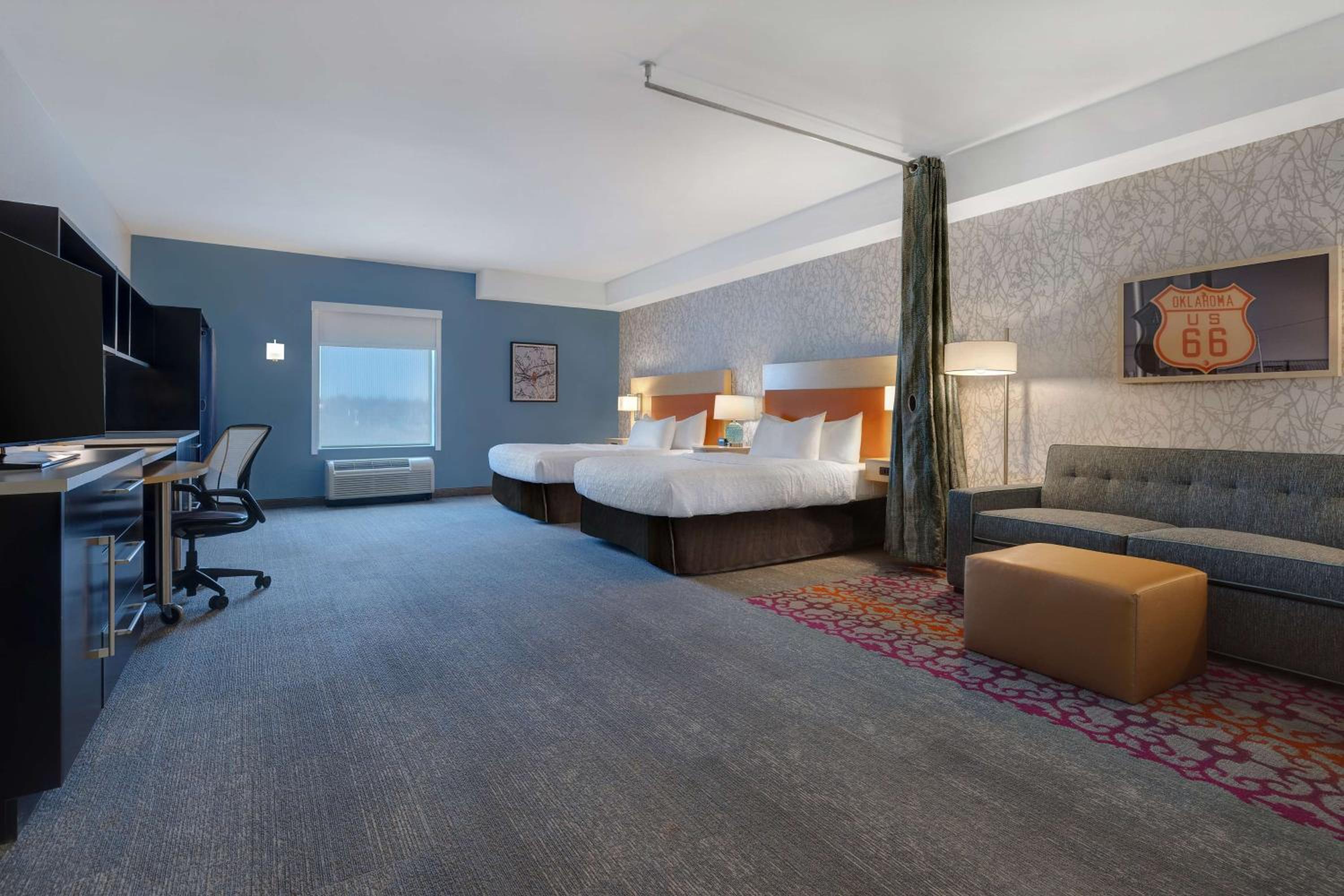 Queen Studio with Two Queen Beds - Mobility and Hearing Access/Non-Smoking