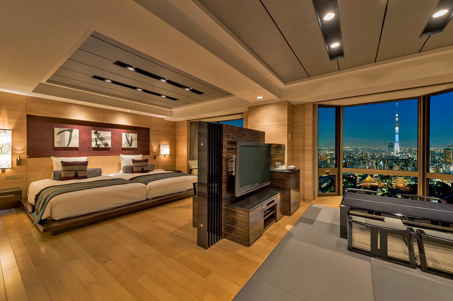Modern Japanese Style Suite Room With Skytree Side - Non Smoking