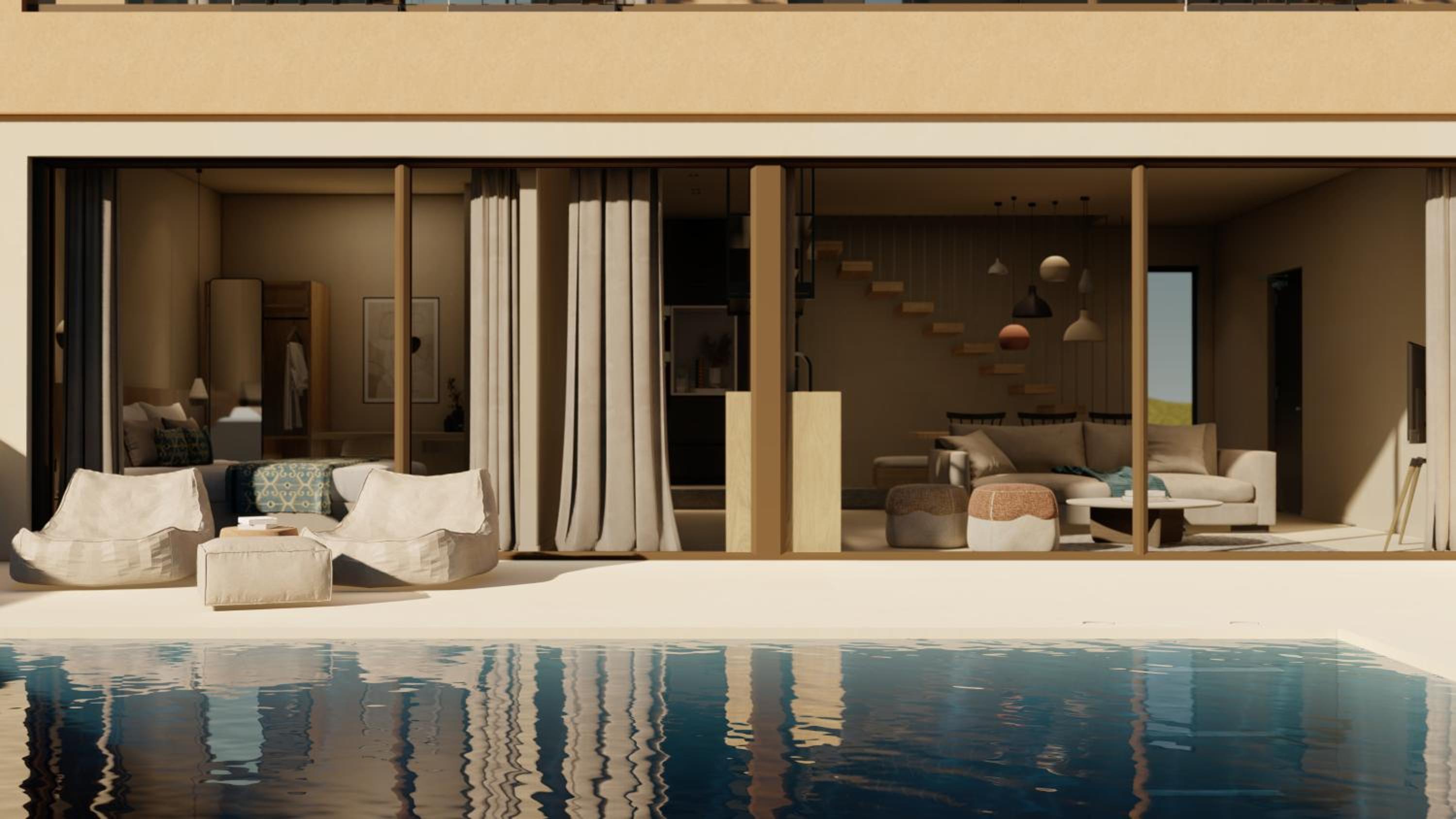 Three-Bedroom Apartment with Private Pool photo 3