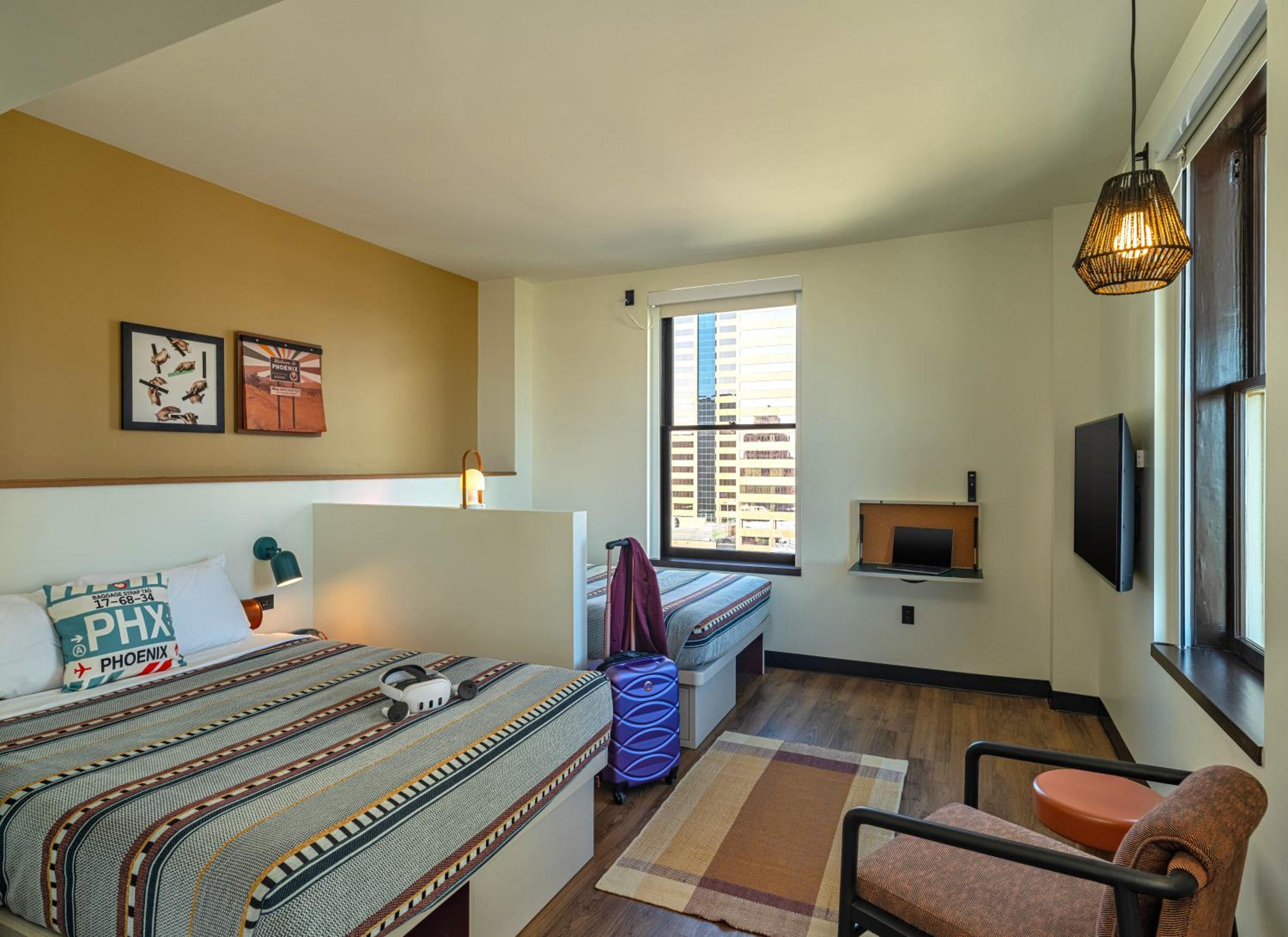 Queen Room with Two Queen Beds and City View - Photo 1