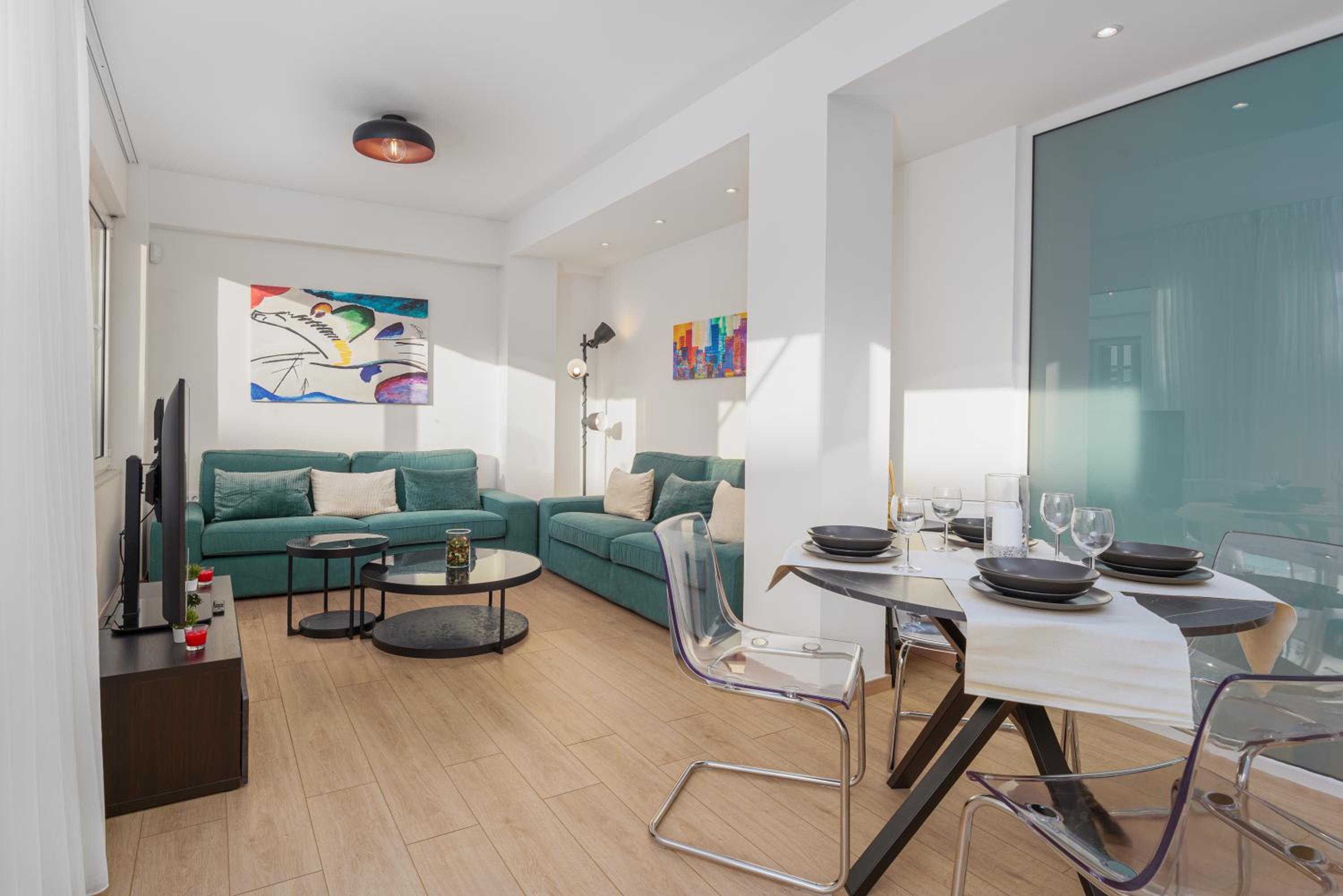 Two-Bedroom Apartment with Balcony