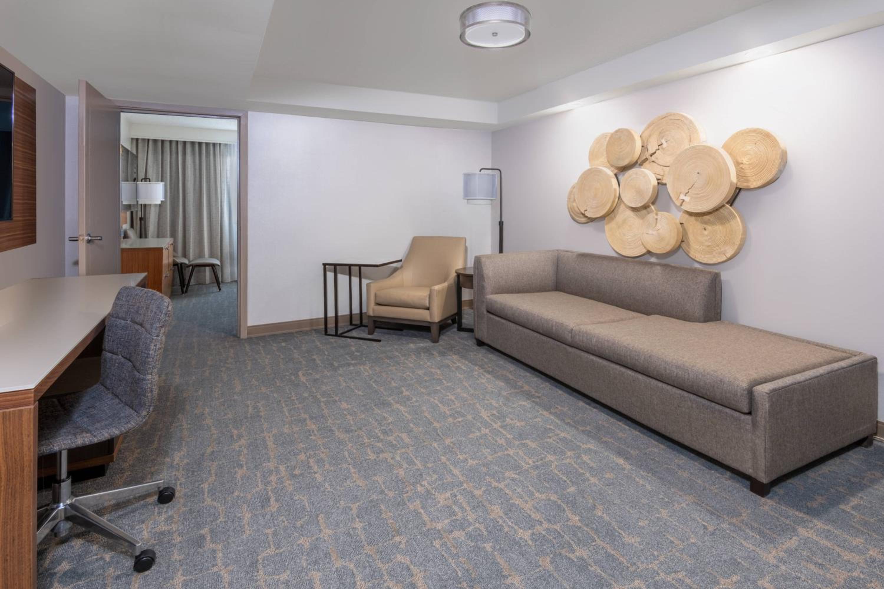 One Bedroom Suite, 1 Bedroom Smaller Suite, 1 King, Sofa bed photo 3