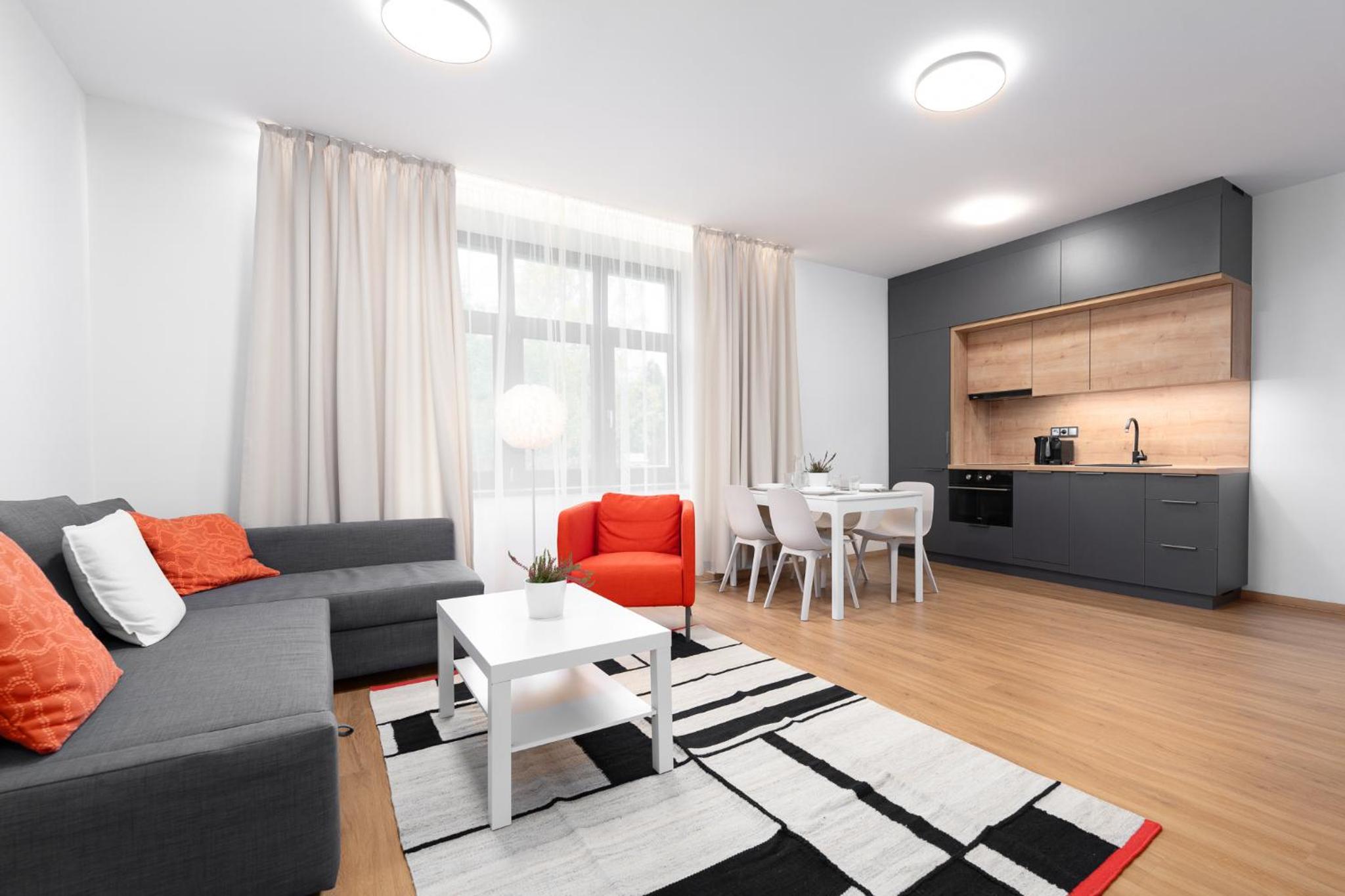 Two-Bedroom Apartment with Terrace