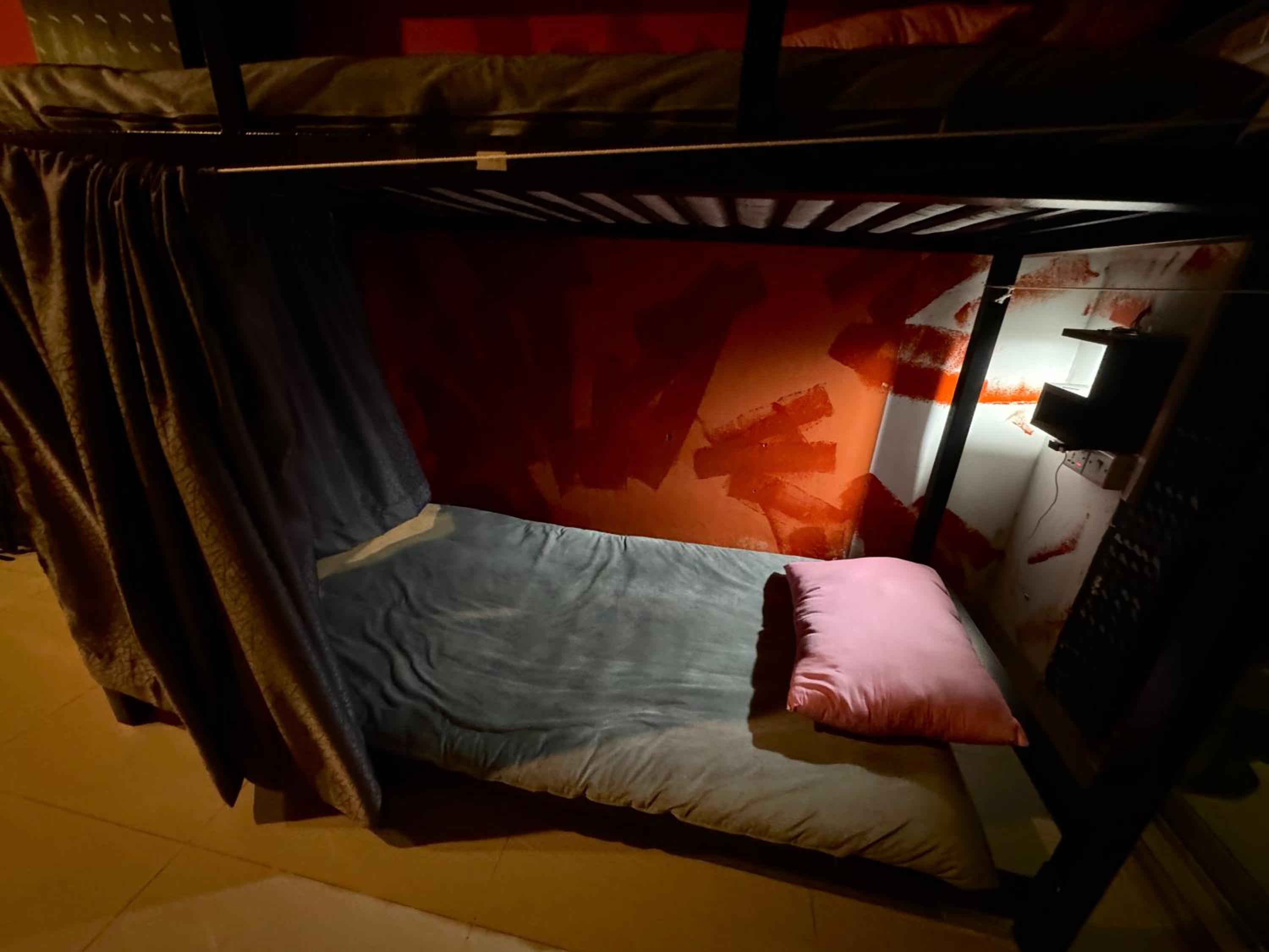 Single Bed in Dormitory Room
