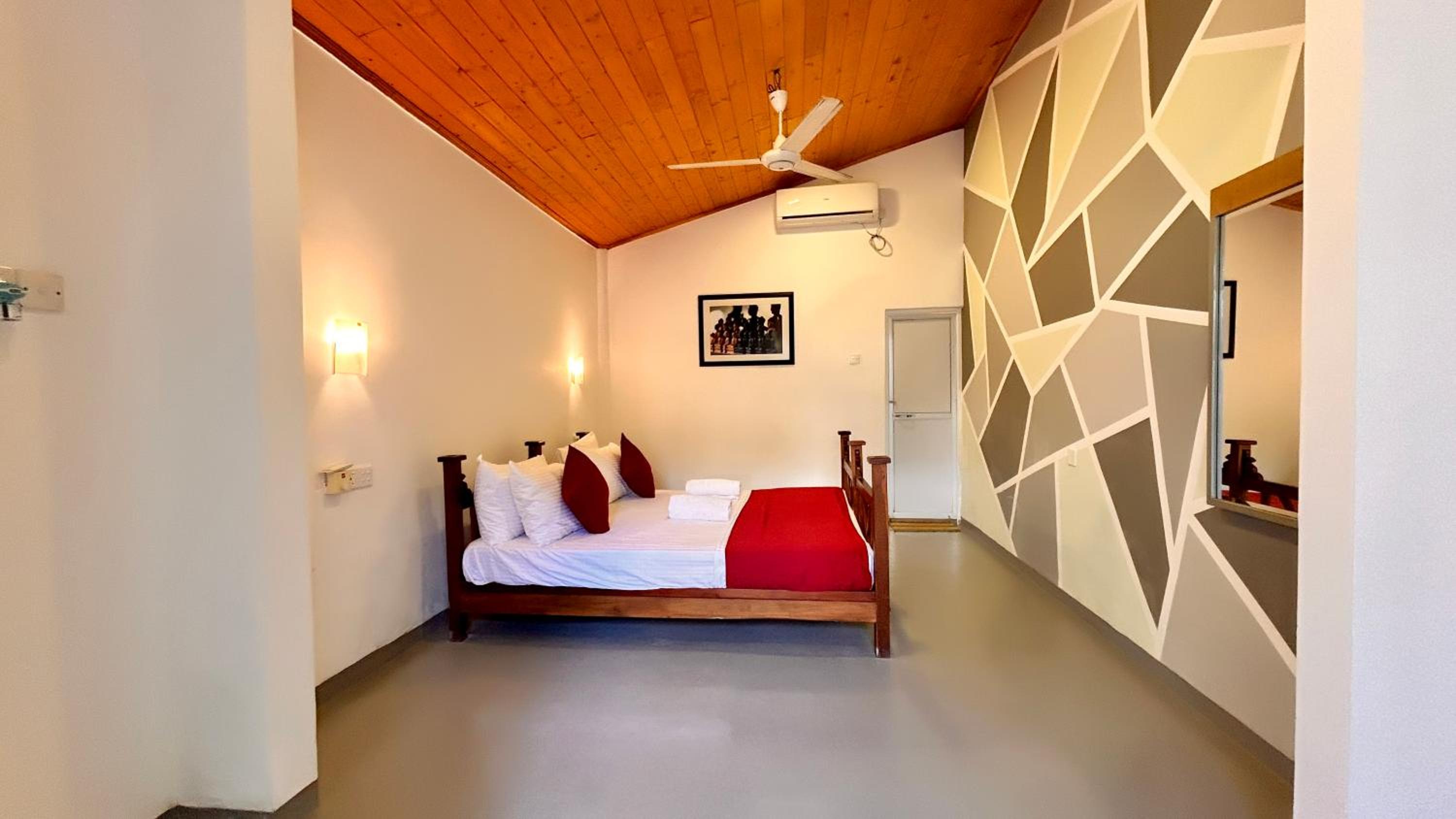 Quarto Duplo com Vista para o Jardim