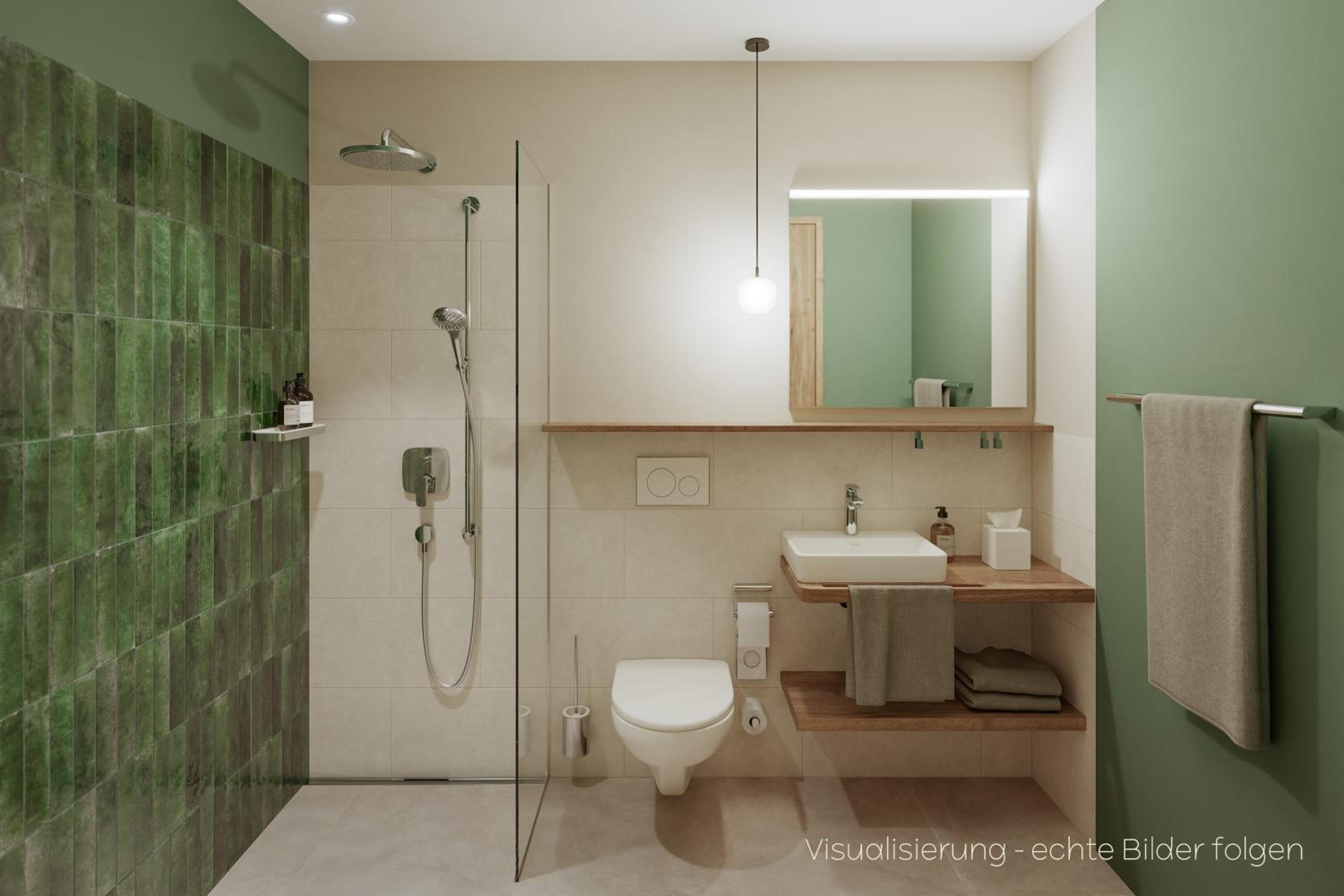 One-Bedroom Apartment with Balcony and Village View   photo 2