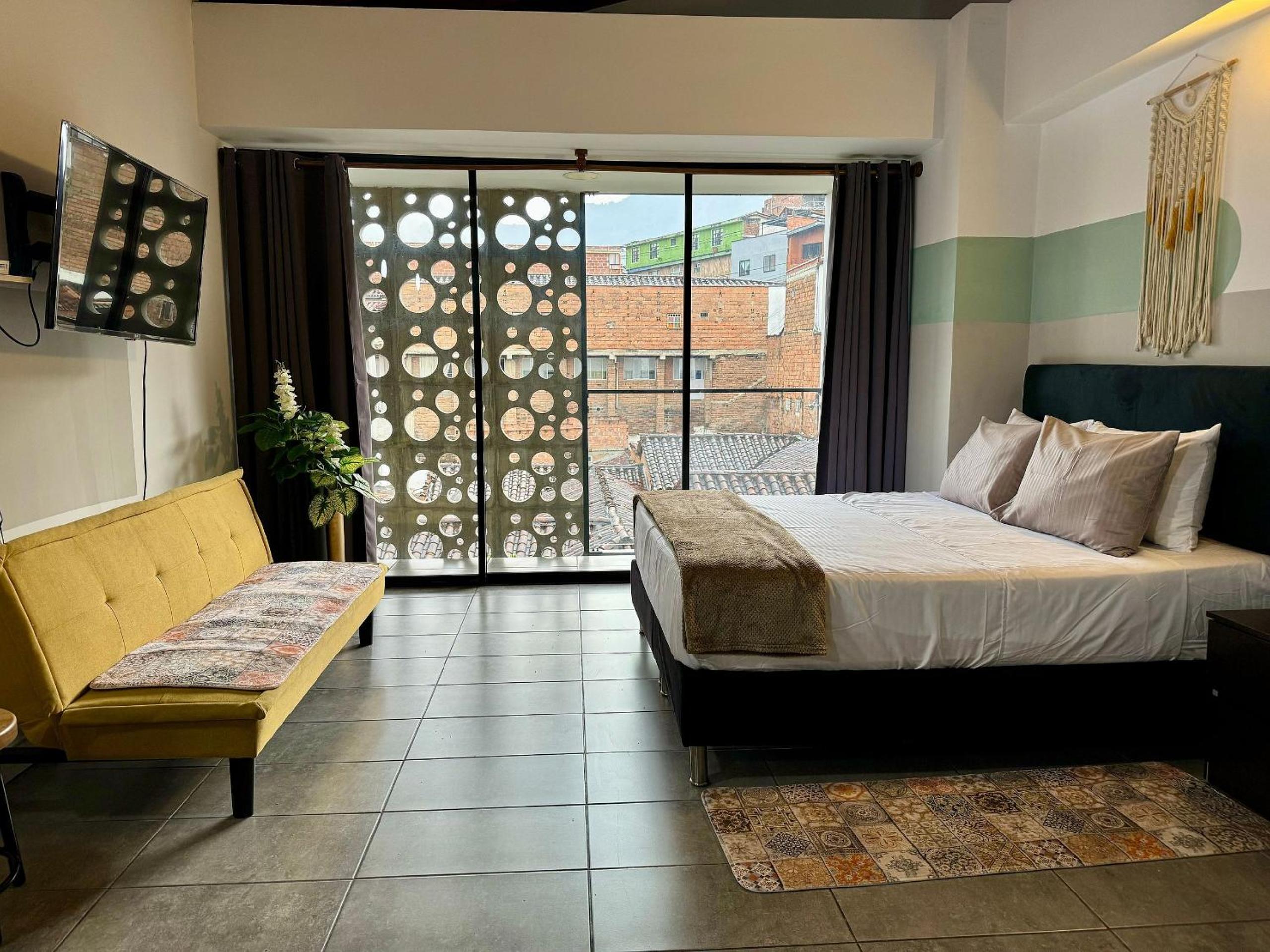 Studio with Balcony