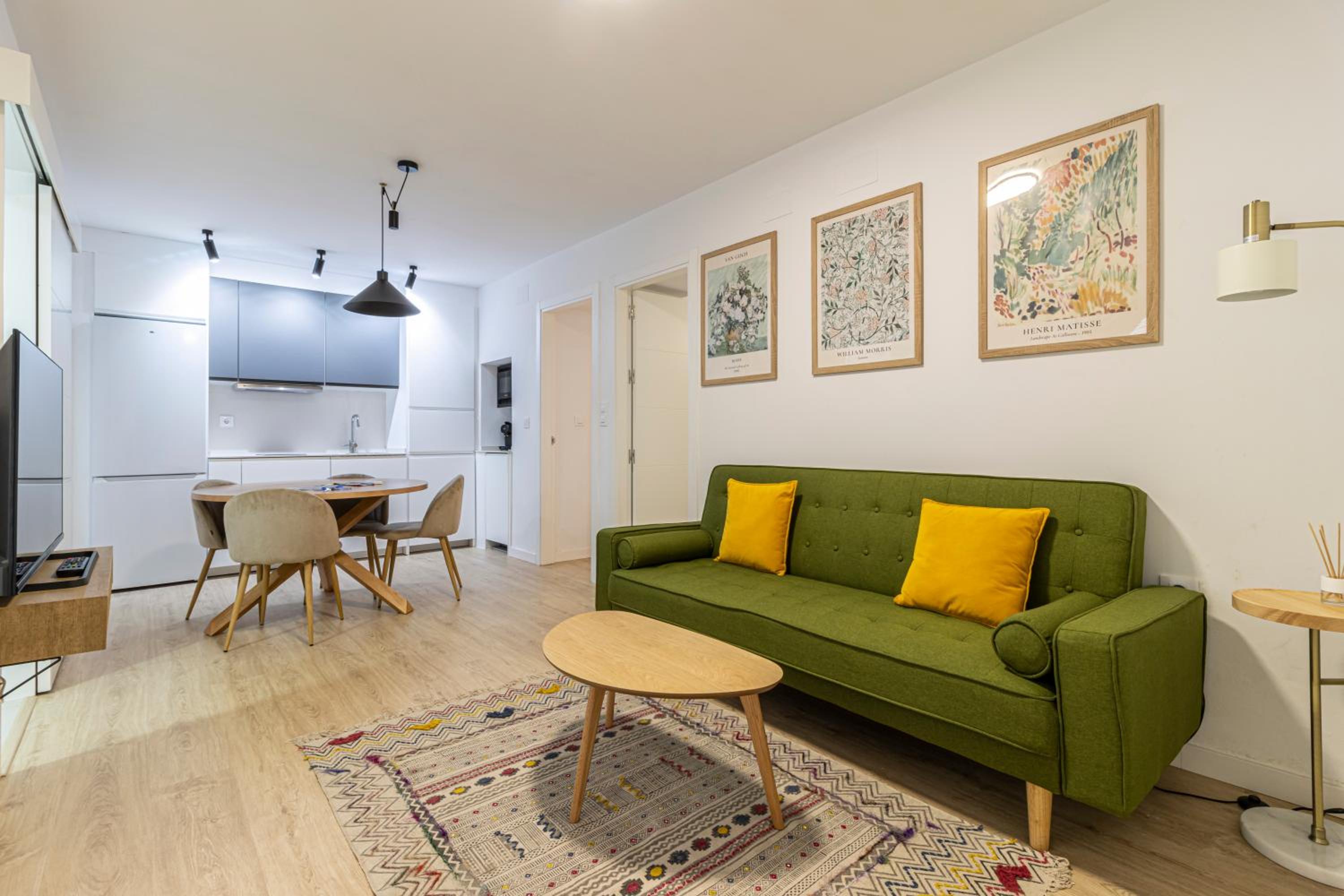 Apartamento de dos habitaciones