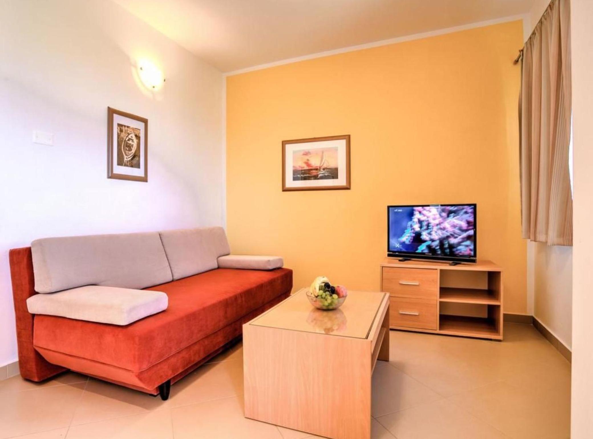 Standard One Bedroom Apartment with Balcony and Sea View
