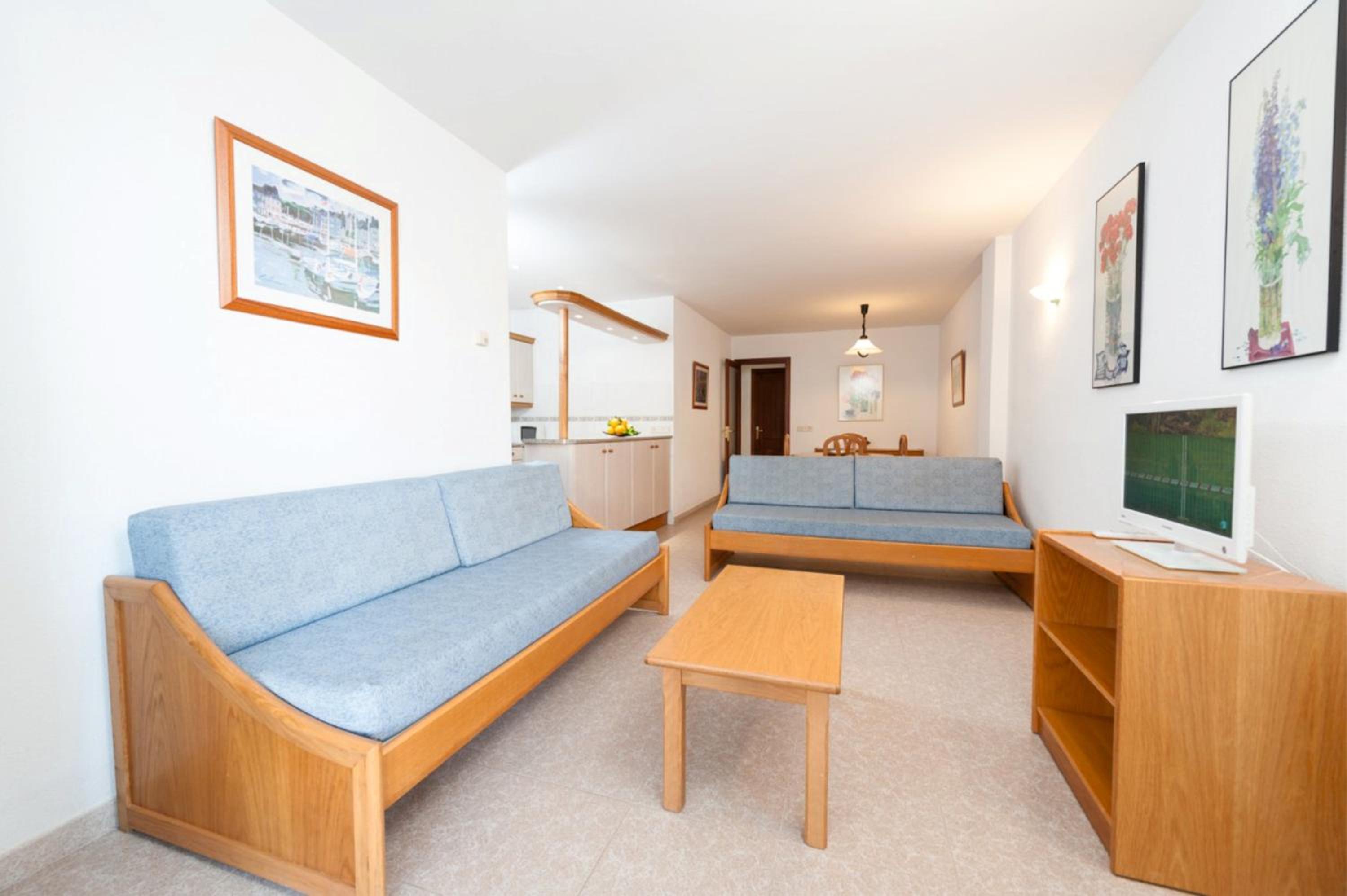 Apartamento de dos habitaciones