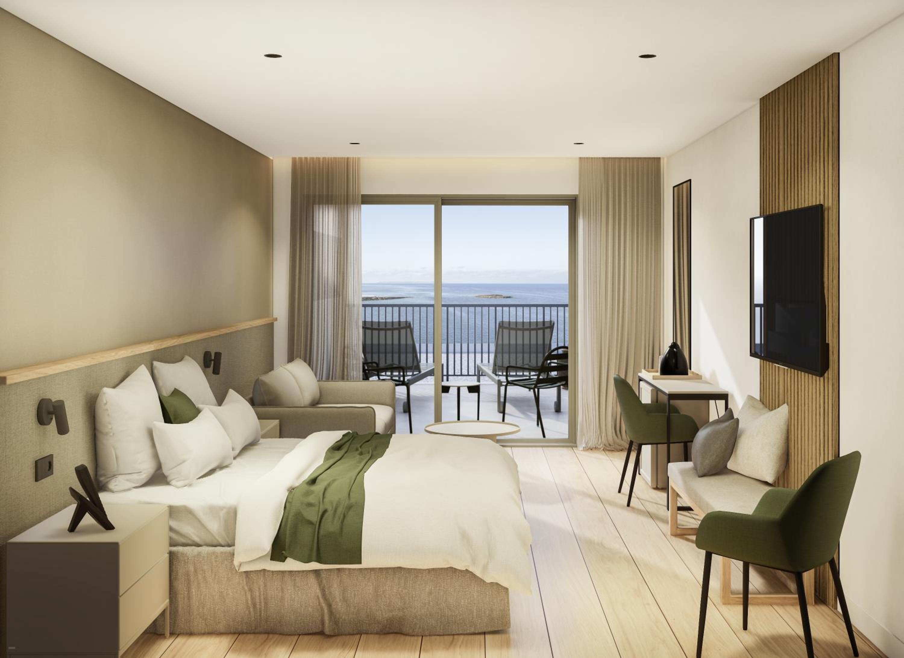 Family Room with Sea View (2 Adults + 2 Children)