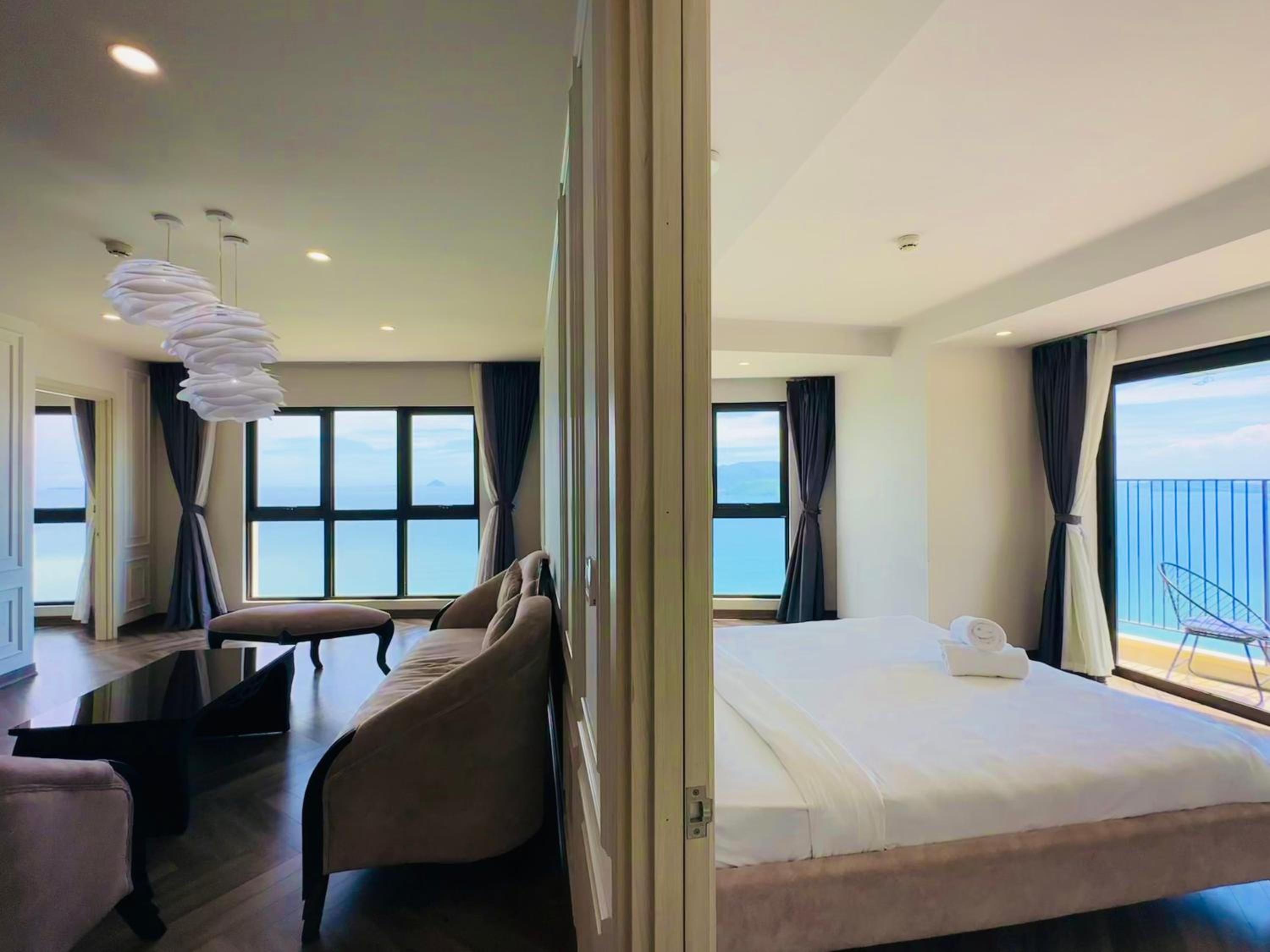 Three-Bedroom Apartment with Sea View