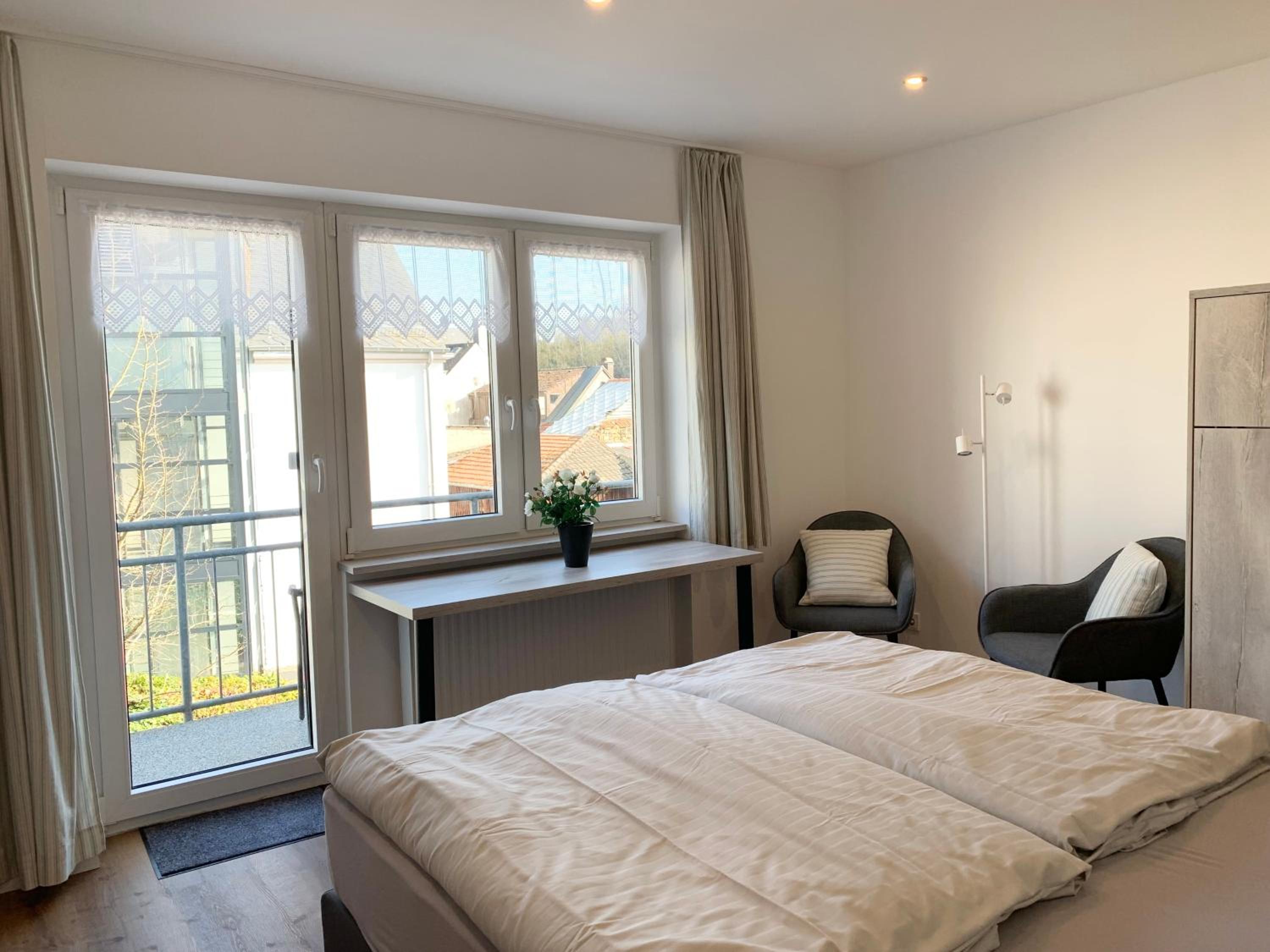 Studio with Balcony