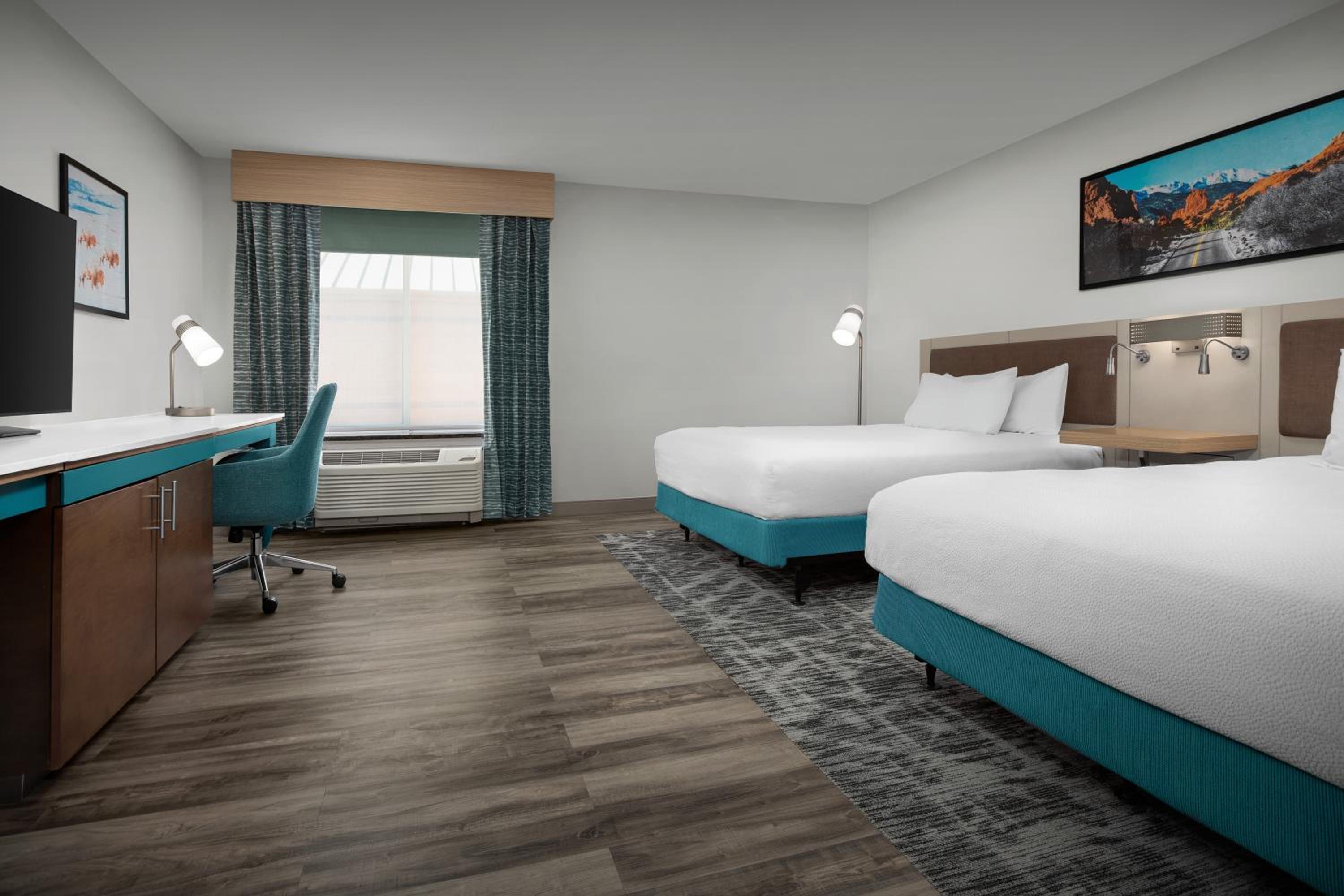 Double Room with Two Double Beds - Hearing Accessible  photo 1