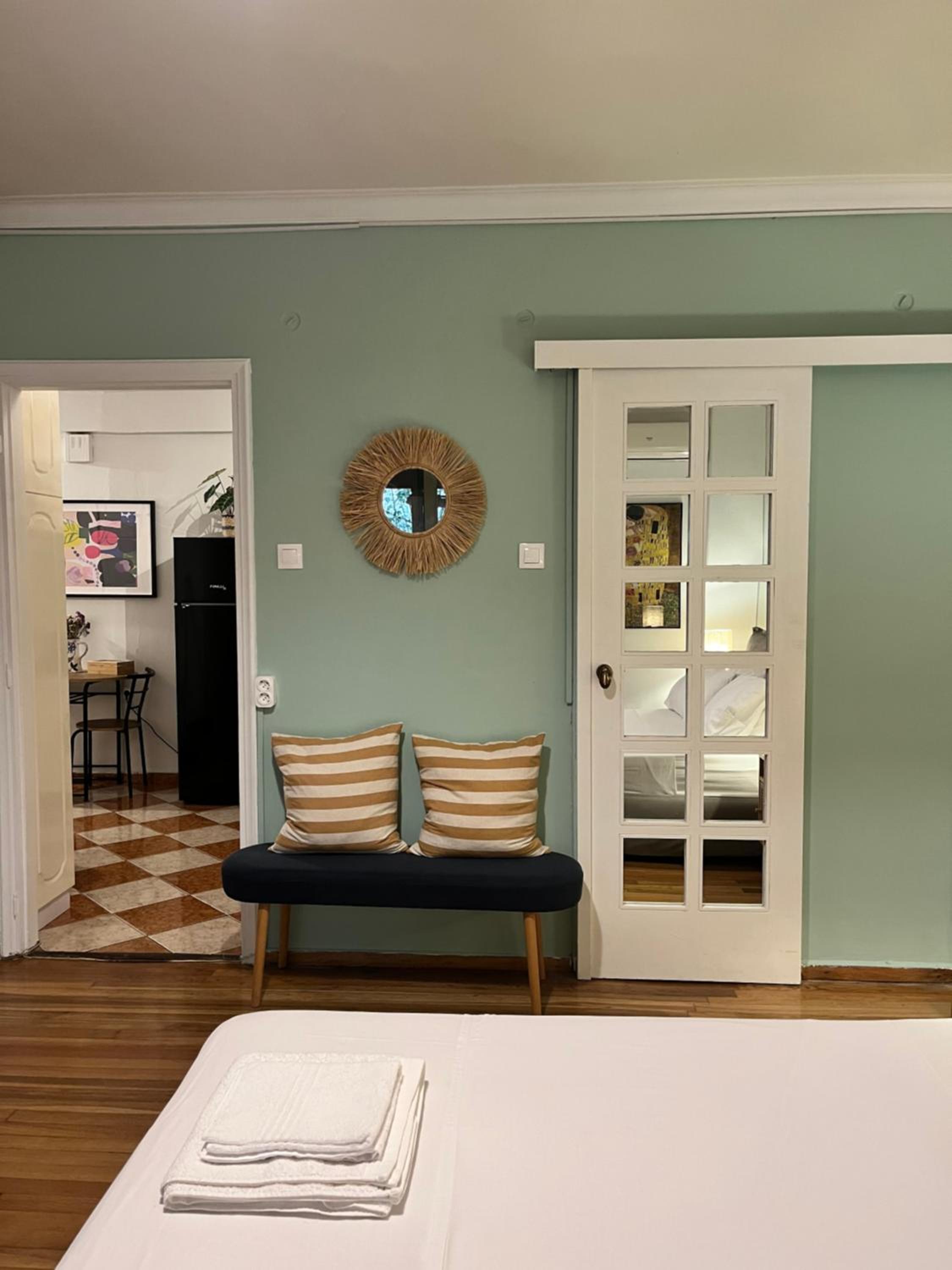 One-Bedroom Apartment with Garden View