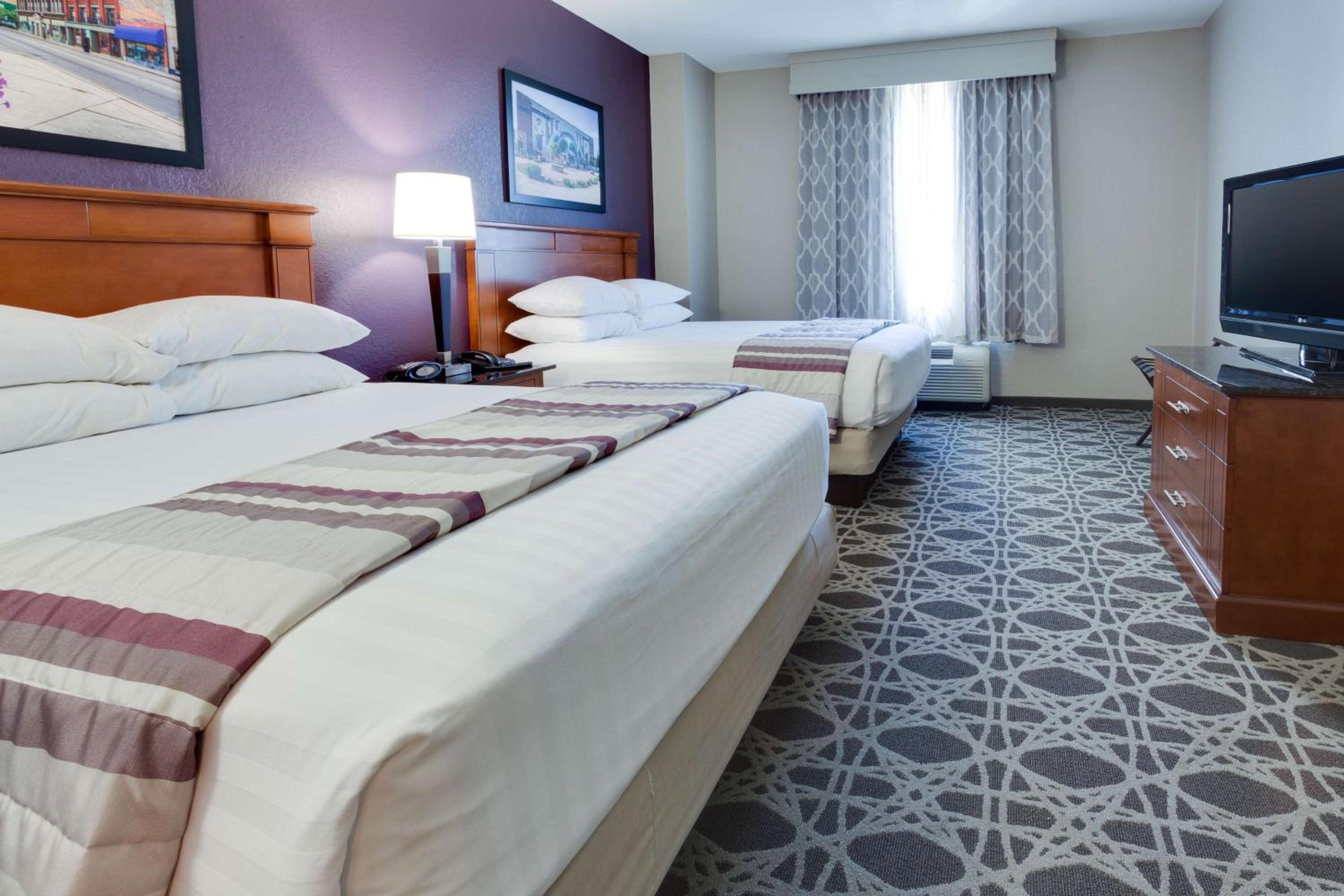Queen Suite with Two Queen Beds and Sofa Bed