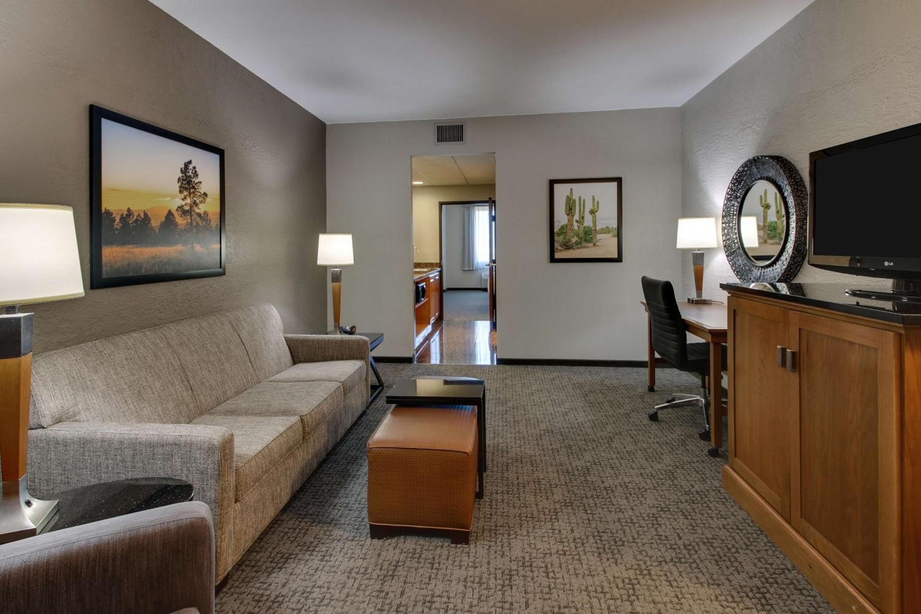 Queen Suite with 2 Queen Beds and Sofa Bed photo 1
