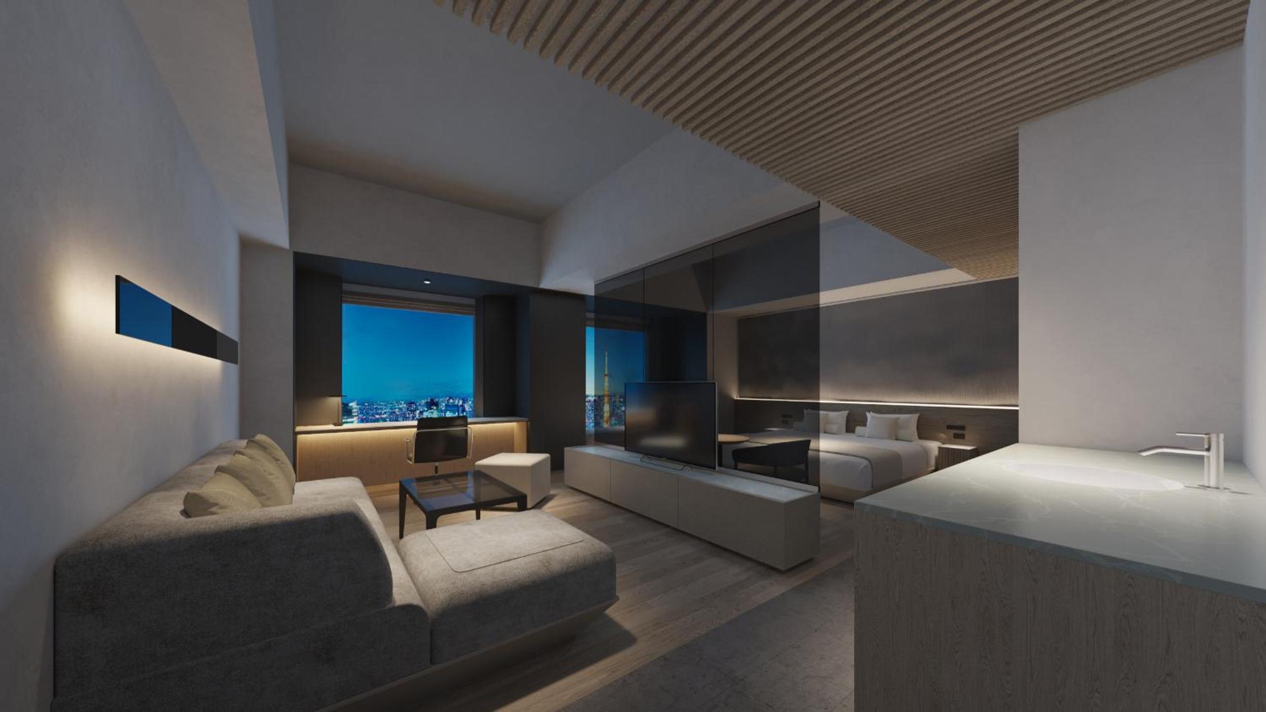 Executive Floor Junior Suite King Room 38F with Lounge Access