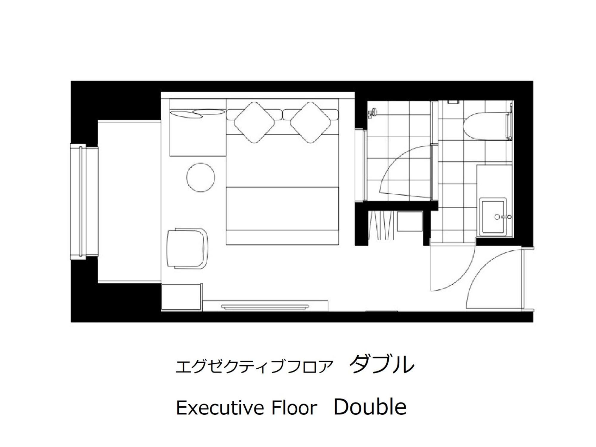 Executive Floor City Double Room with Tokyo Tower View 38F with Lounge Access photo 2