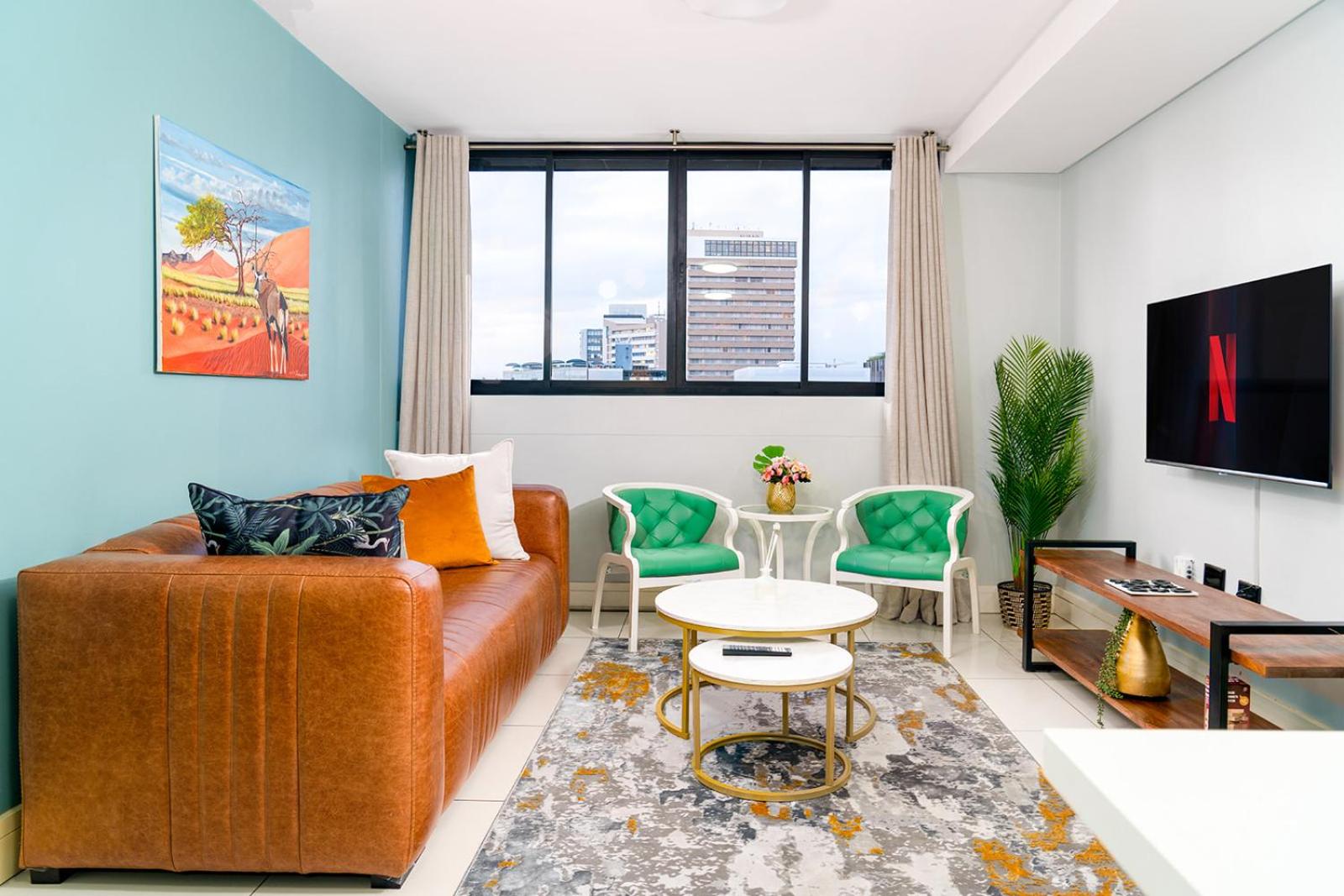 Two-Bedroom Apartment with City View
