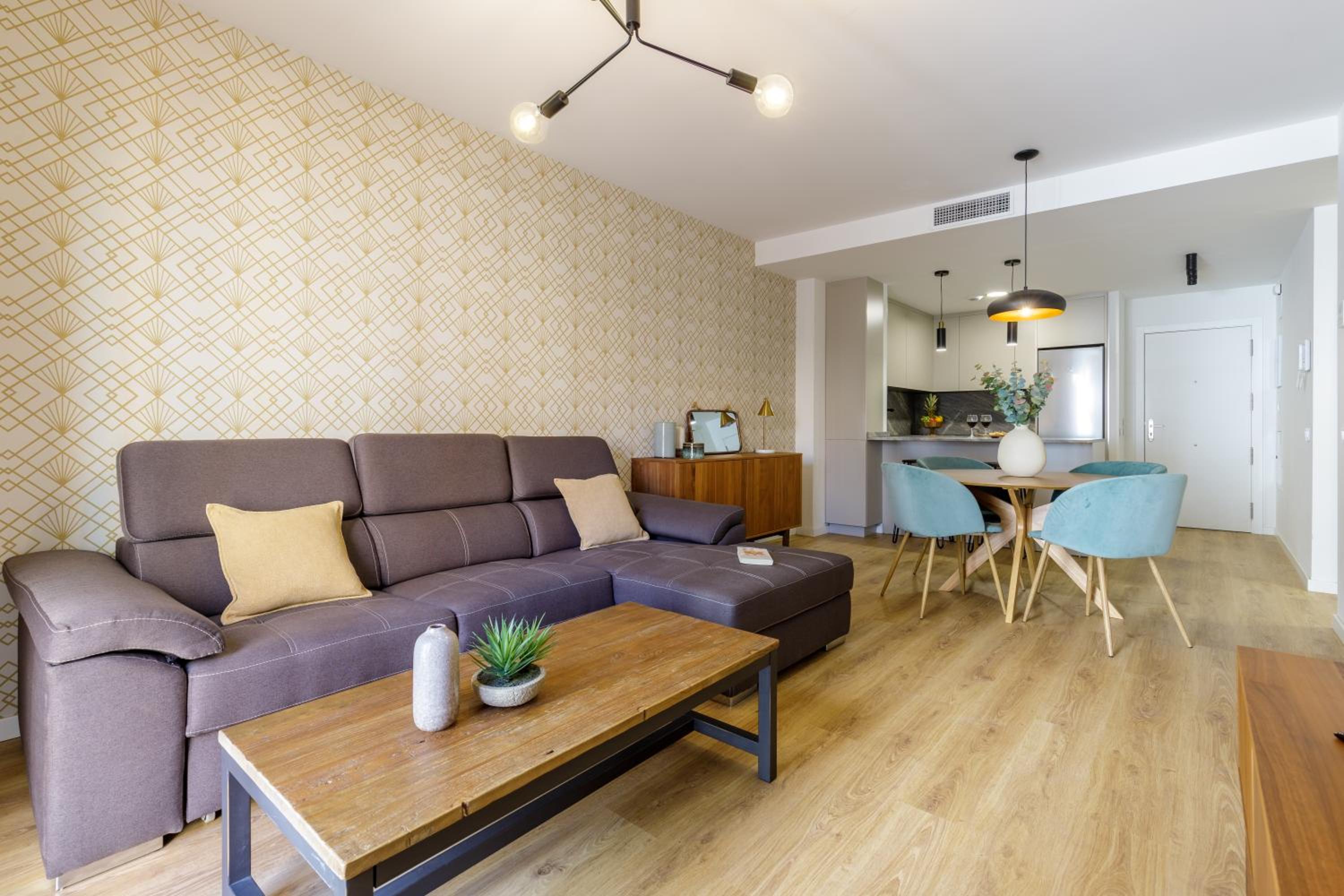 Apartamento de dos habitaciones