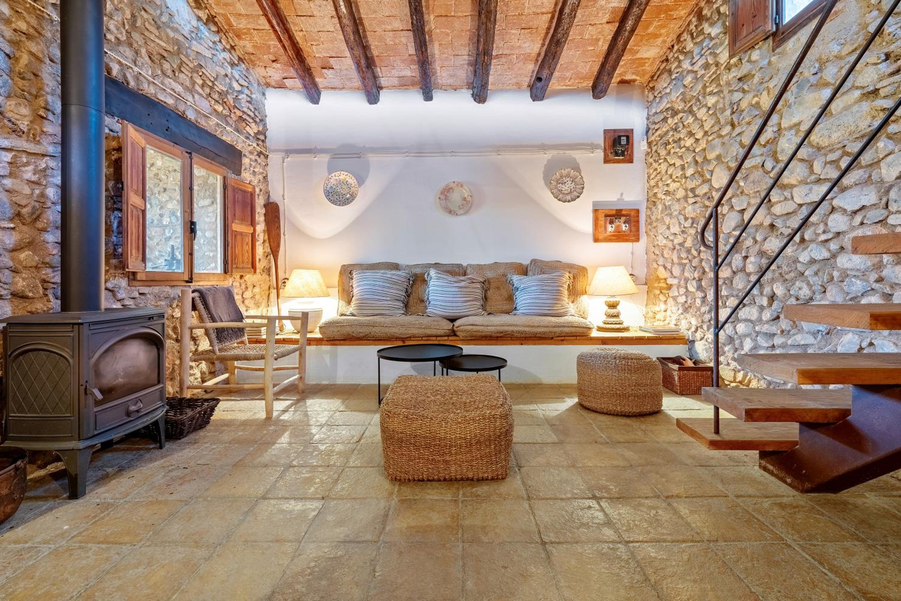 Villa con vistas al jardín