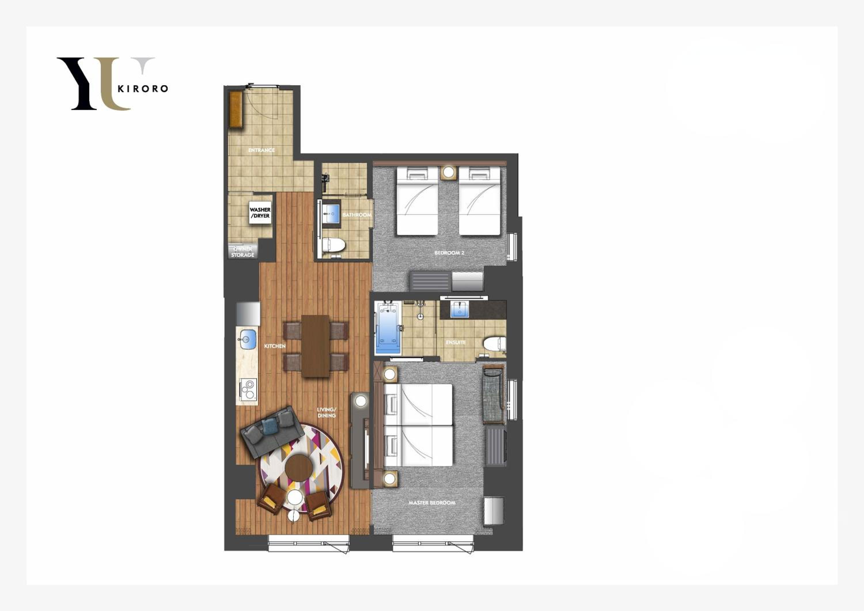 2 Bedroom Premium Suite