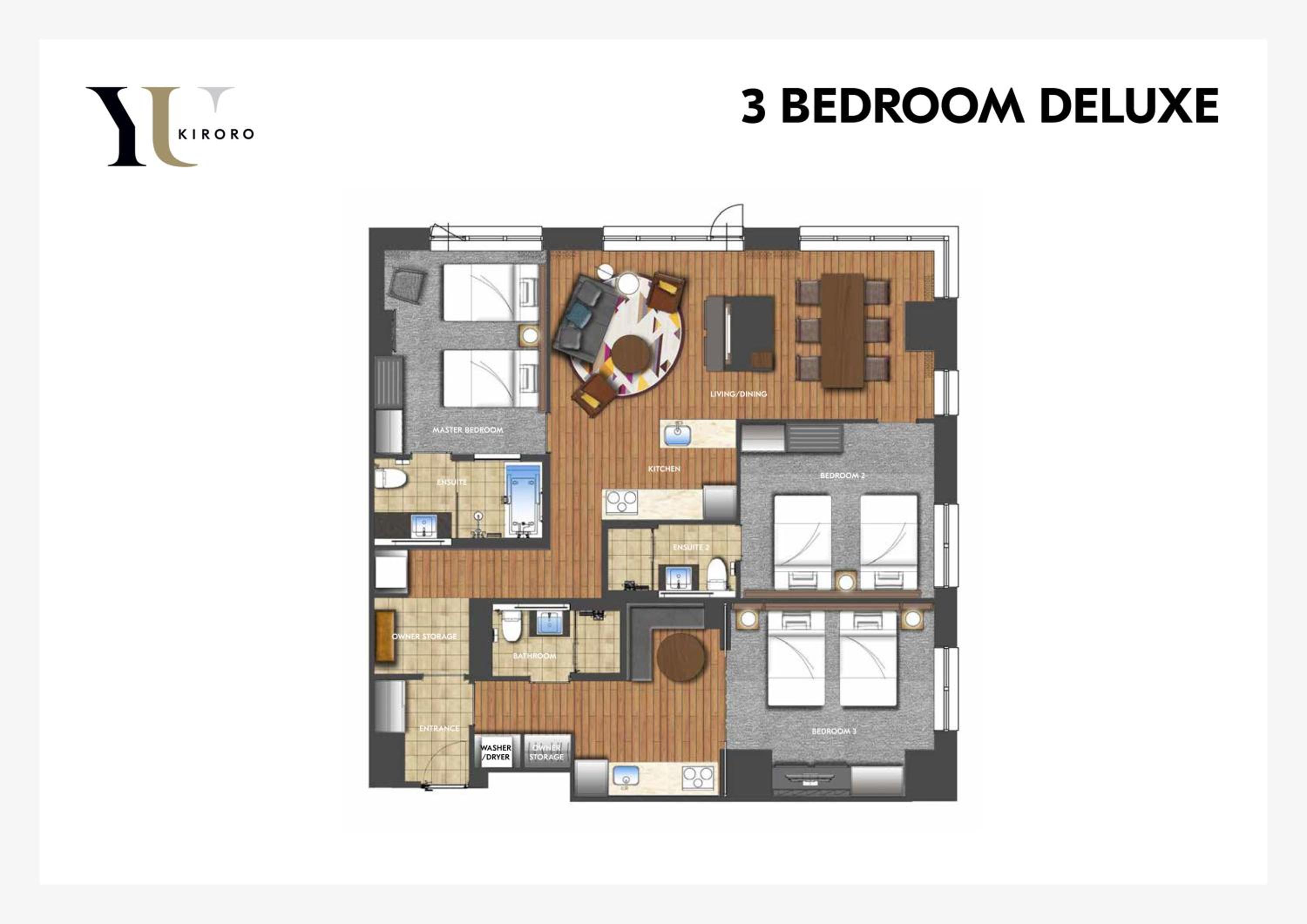 3 Bedroom Deluxe Apartment