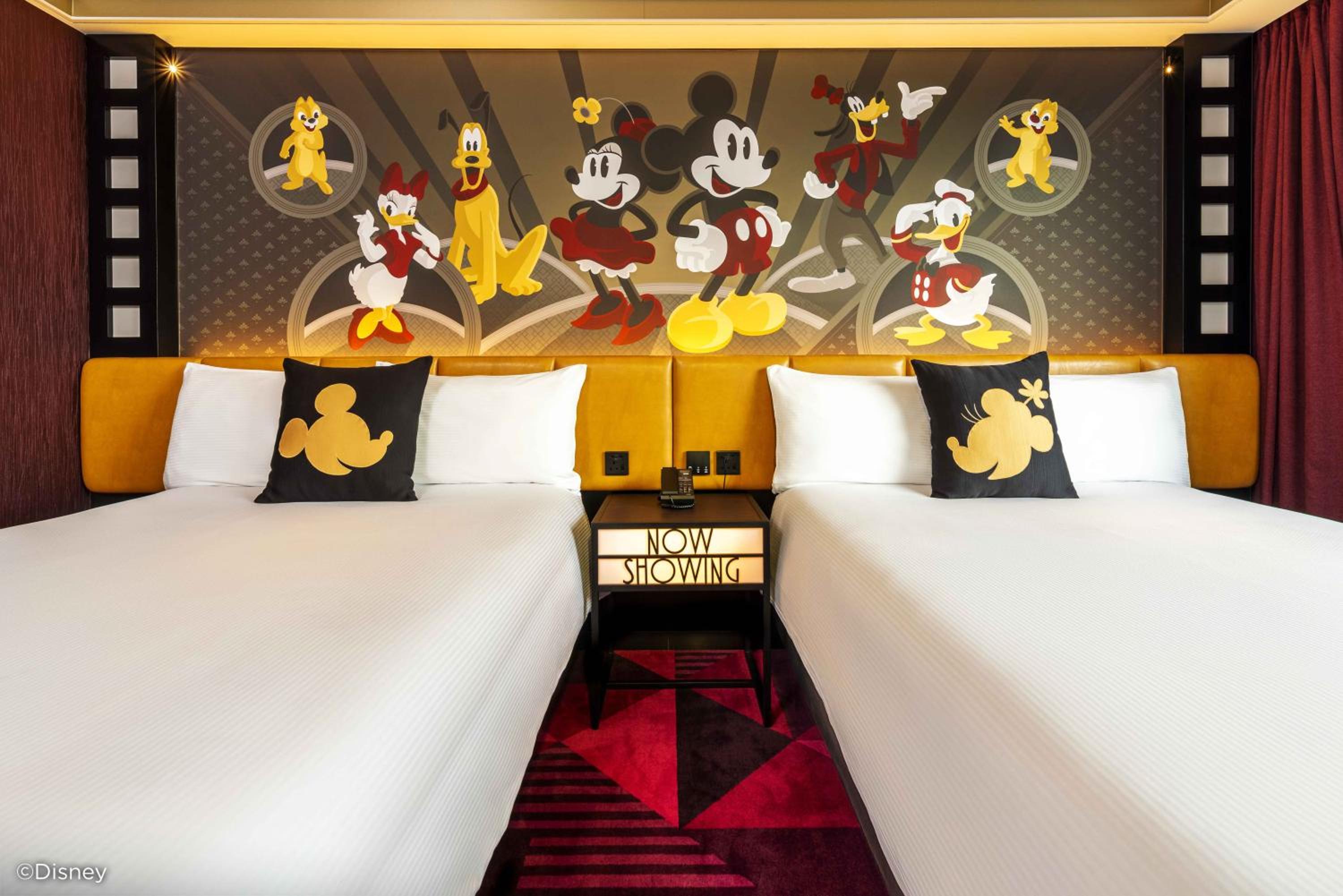 “Mickey and Friends” Deluxe Room with King Bed or Two Double Beds “Mickey and Friends” Deluxe Room with King Bed or Two Double Beds