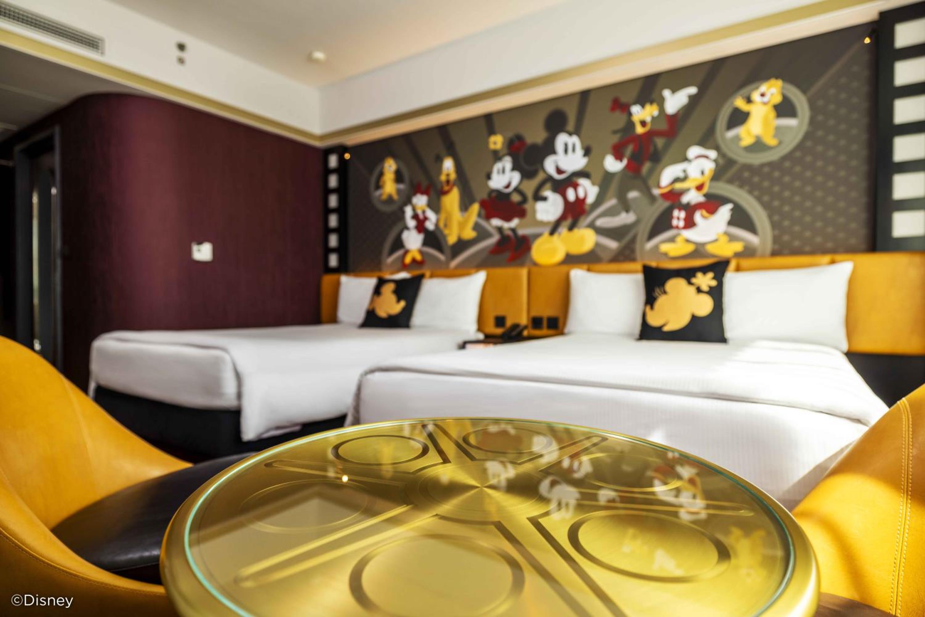 “Mickey and Friends” Deluxe Room with King Bed or Two Double Beds “Mickey and Friends” Deluxe Room with King Bed or Two Double Beds