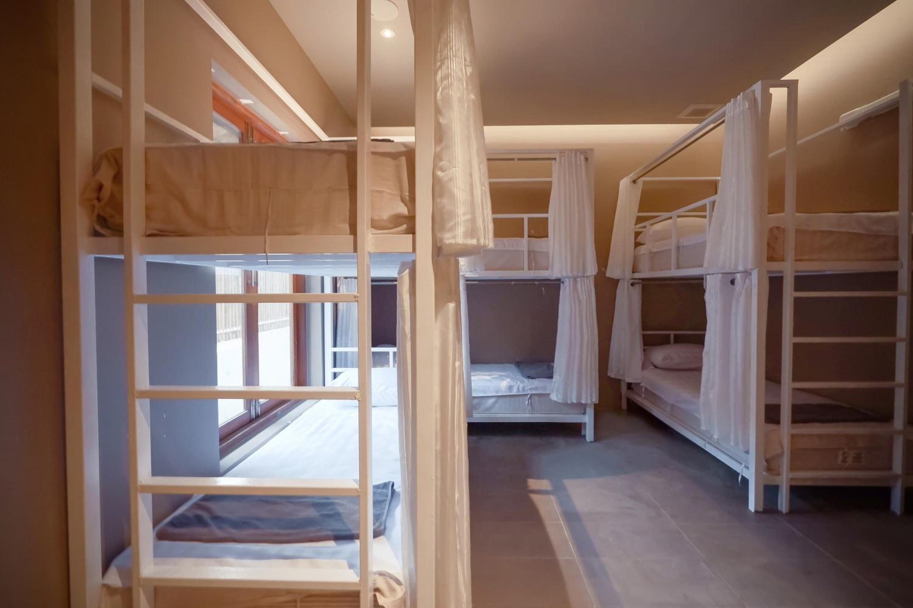 Etagenbett im weiblichen Schlafsaalzimmer (1 Erwachsener)