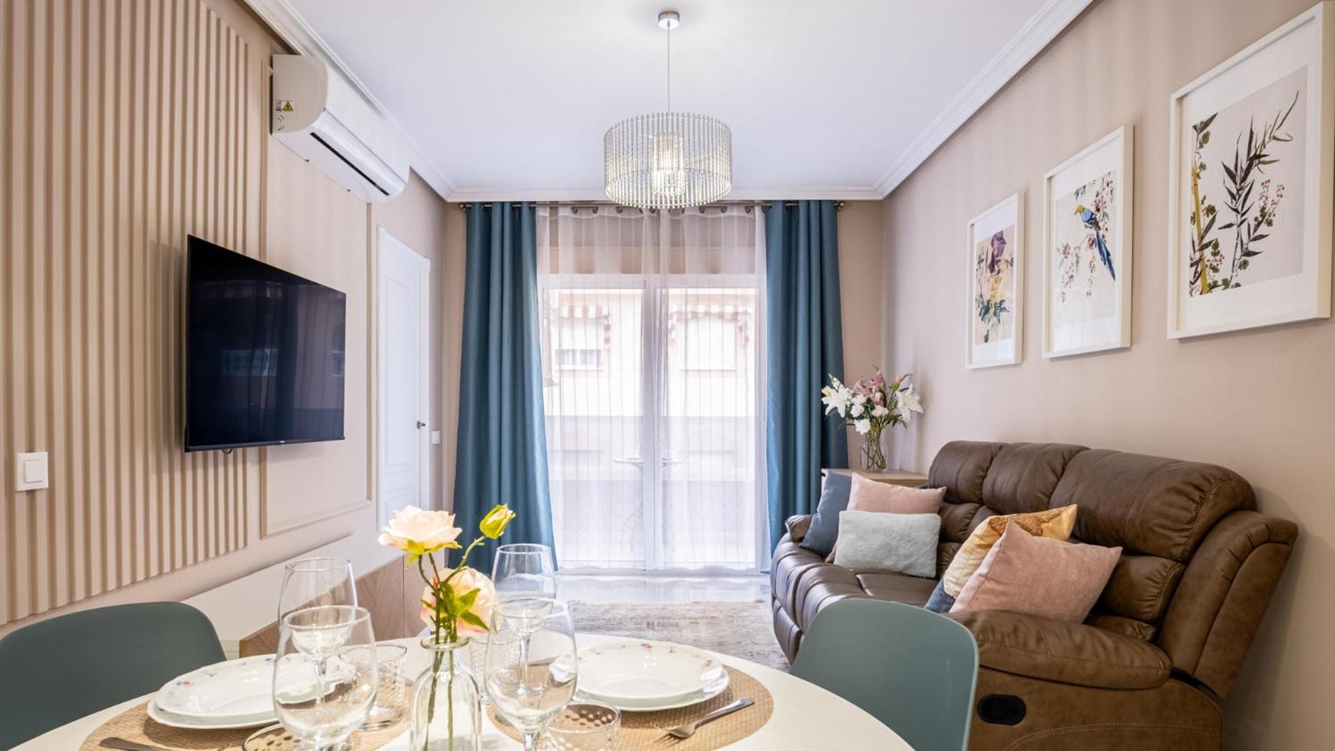 Apartamento de dos habitaciones