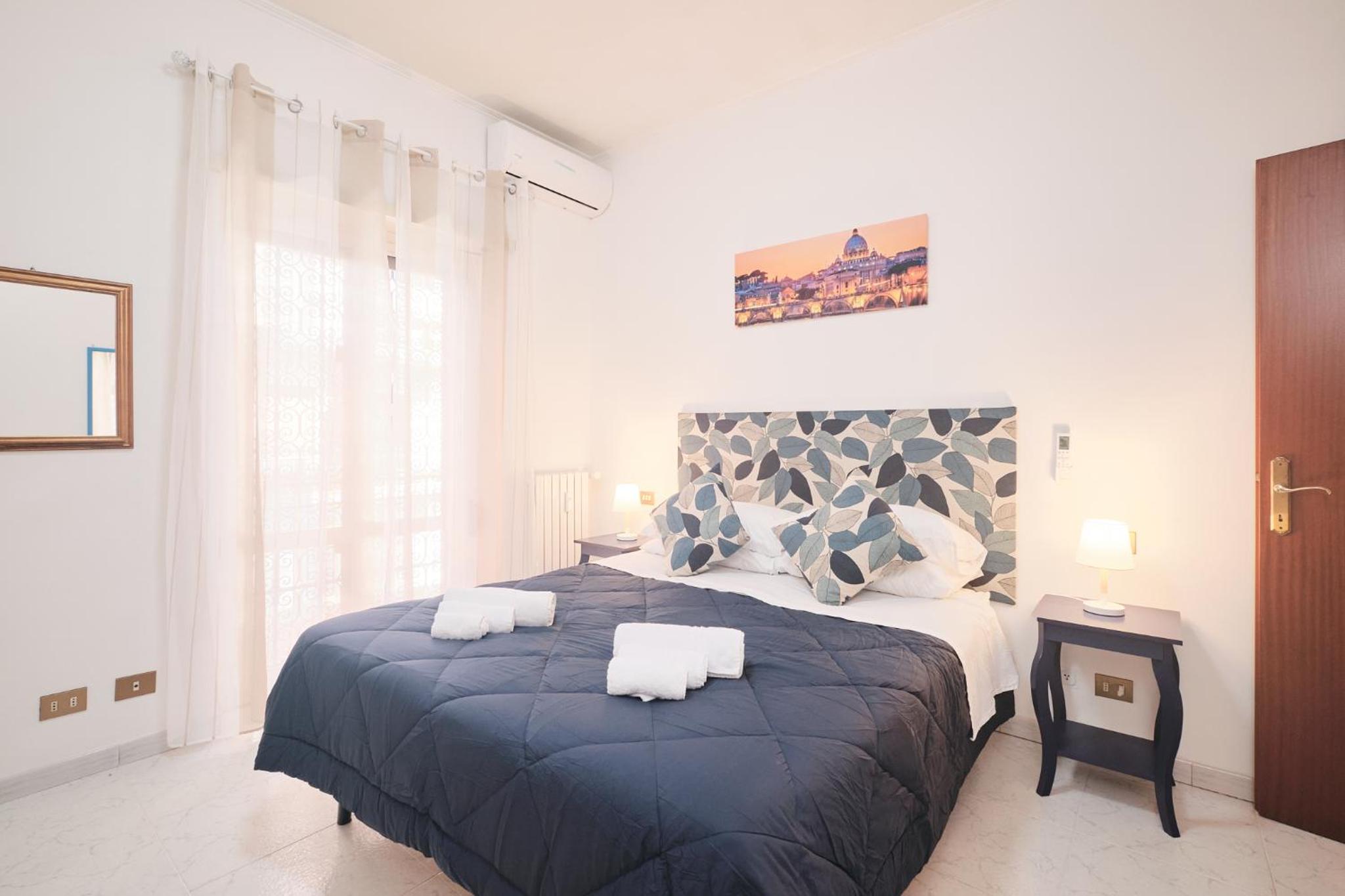 Two-Bedroom Apartment with Balcony