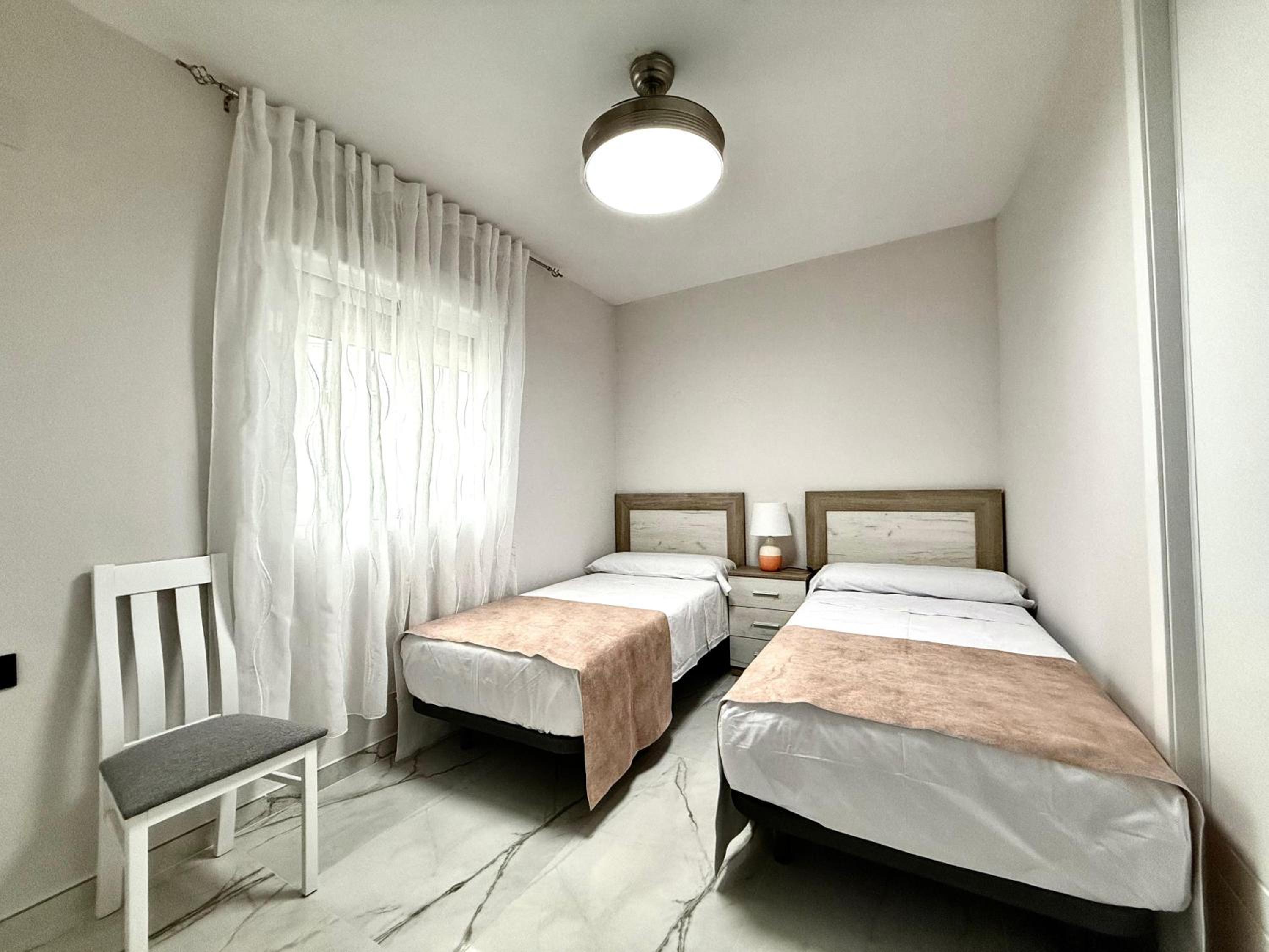 Apartamento de dos habitaciones
