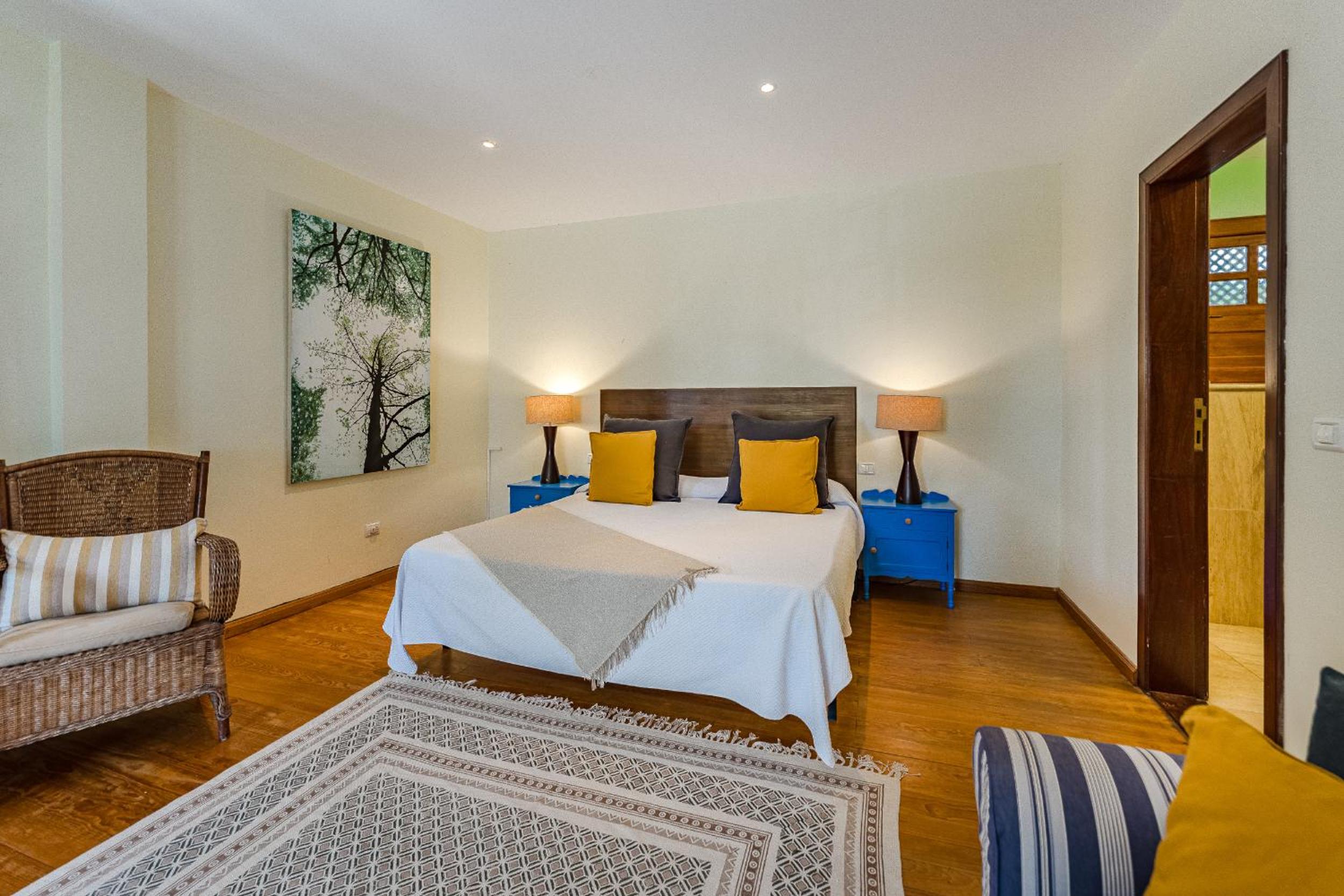 Apartamento con vista al jardín