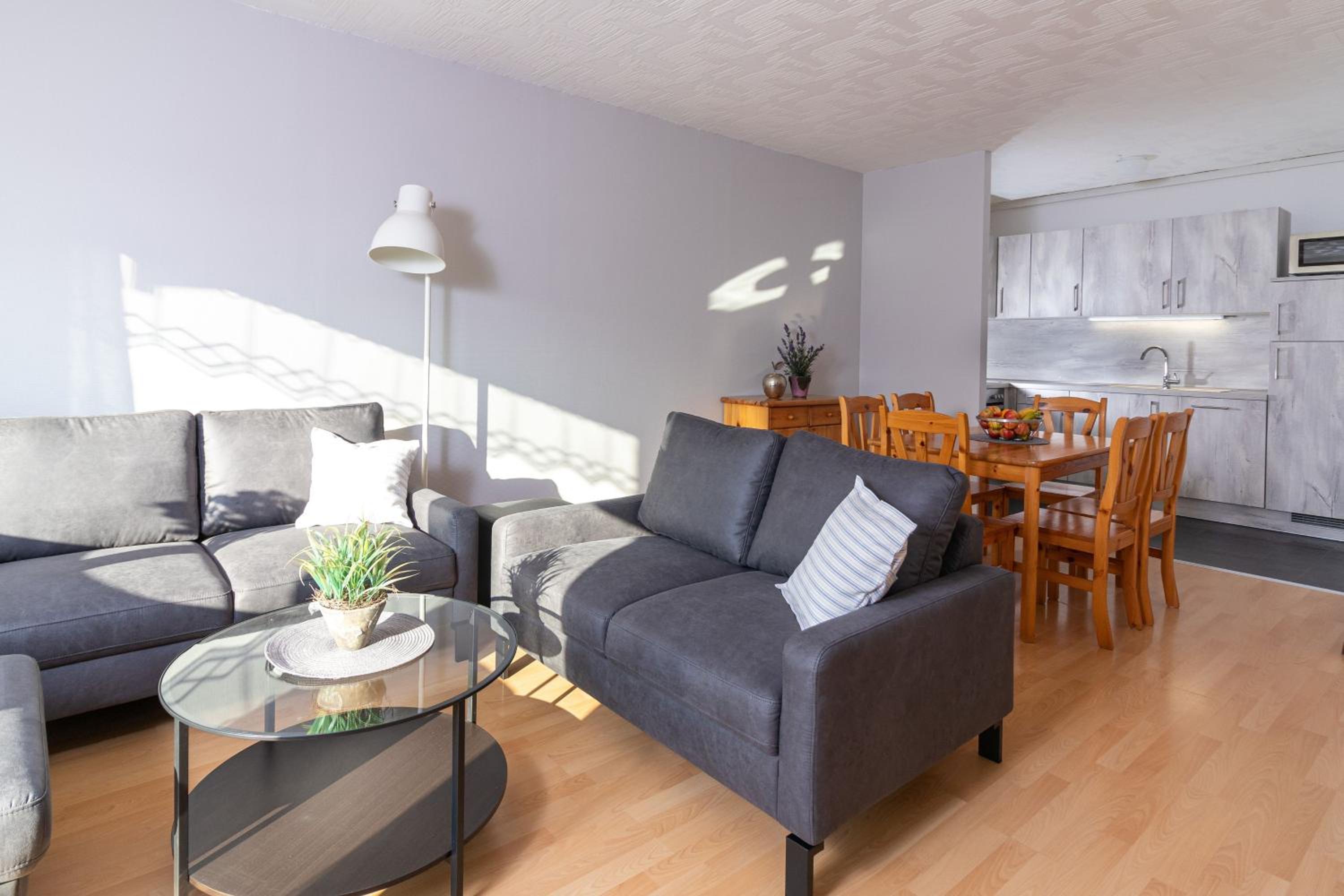 Two-Bedroom Apartment with Balcony