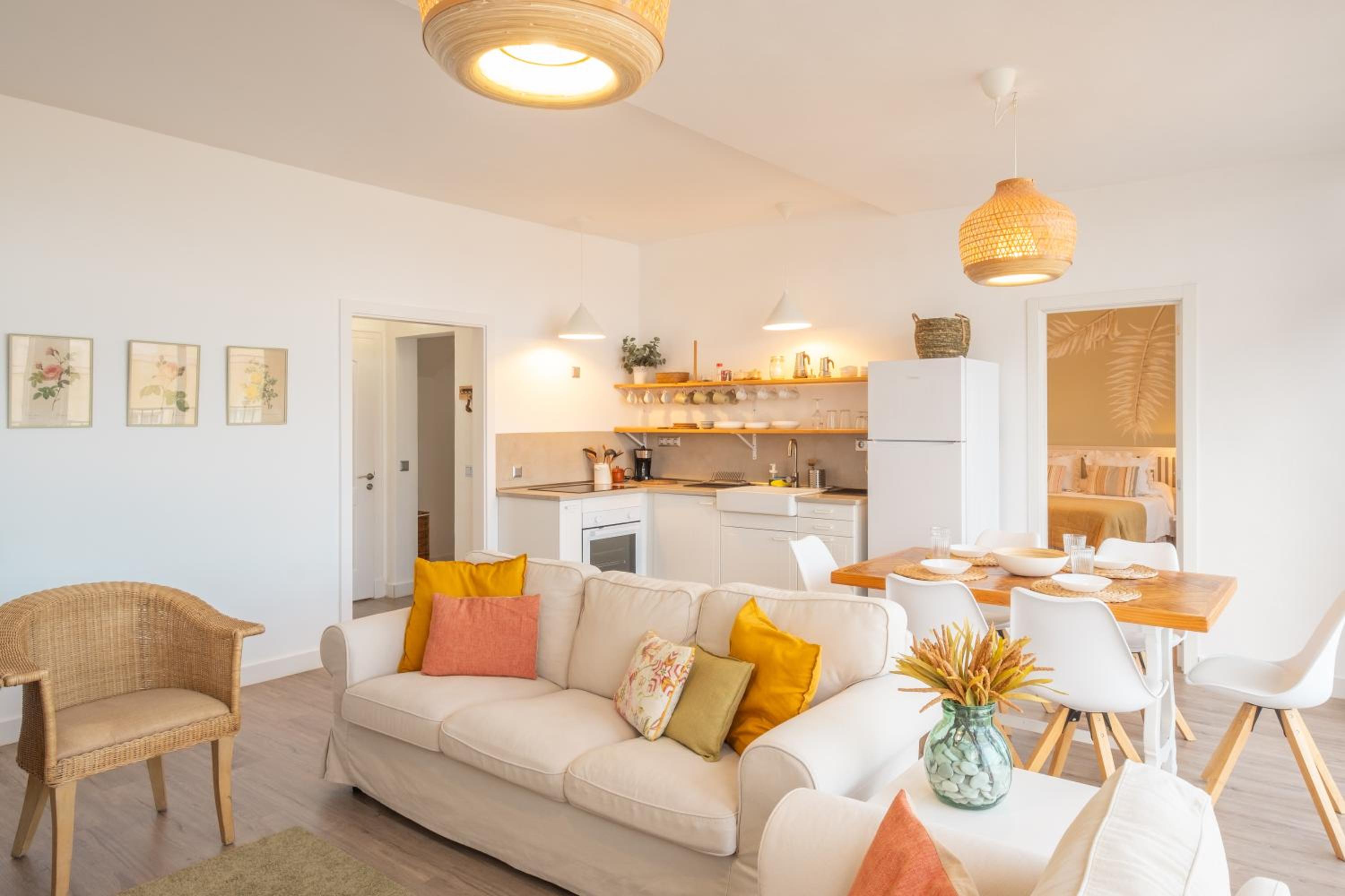 Apartamento de dos habitaciones