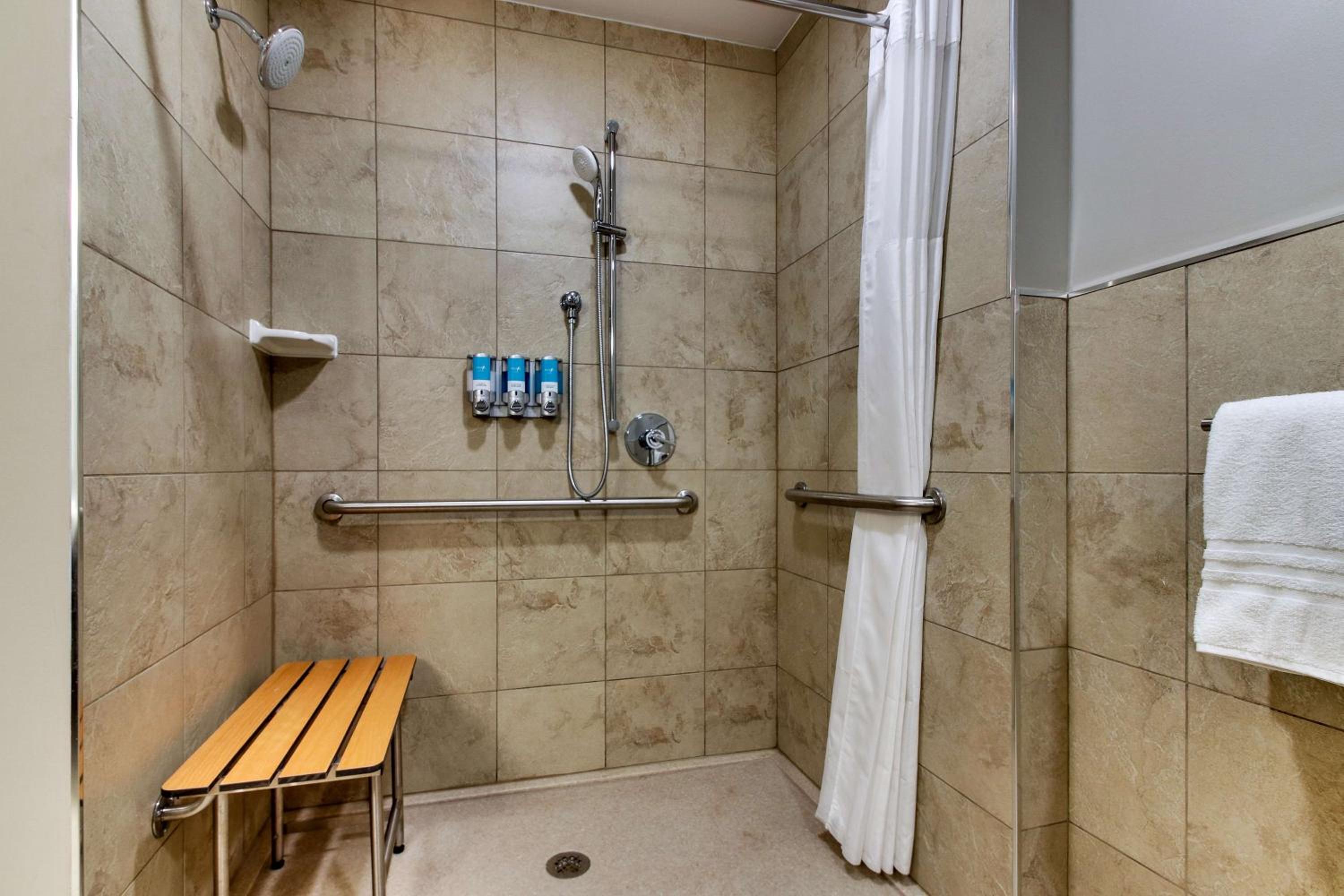 King Suite with Sofa Bed - Hearing Accessible, Roll-in Shower photo 2