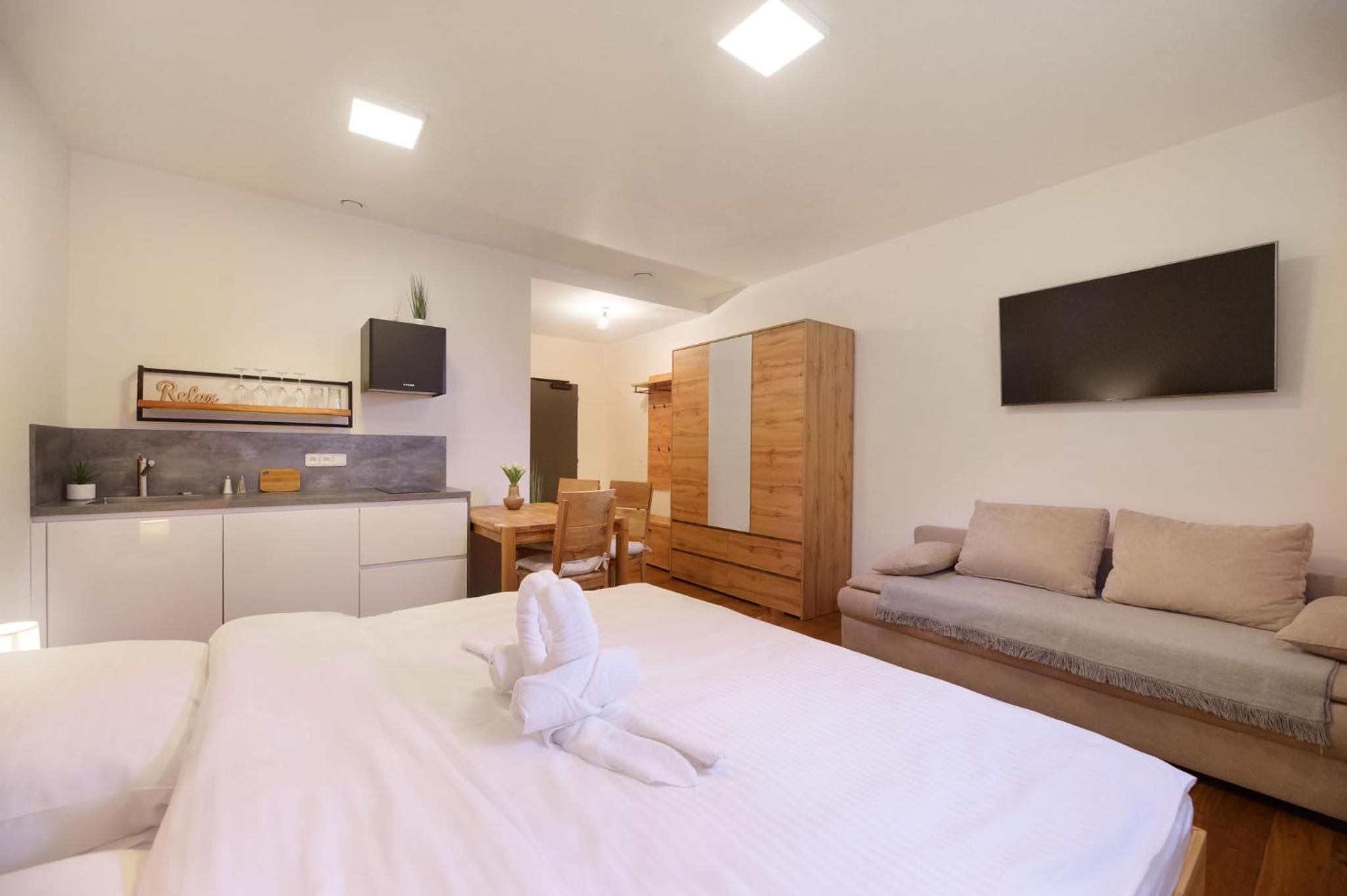 King Studio With Sofa Bed