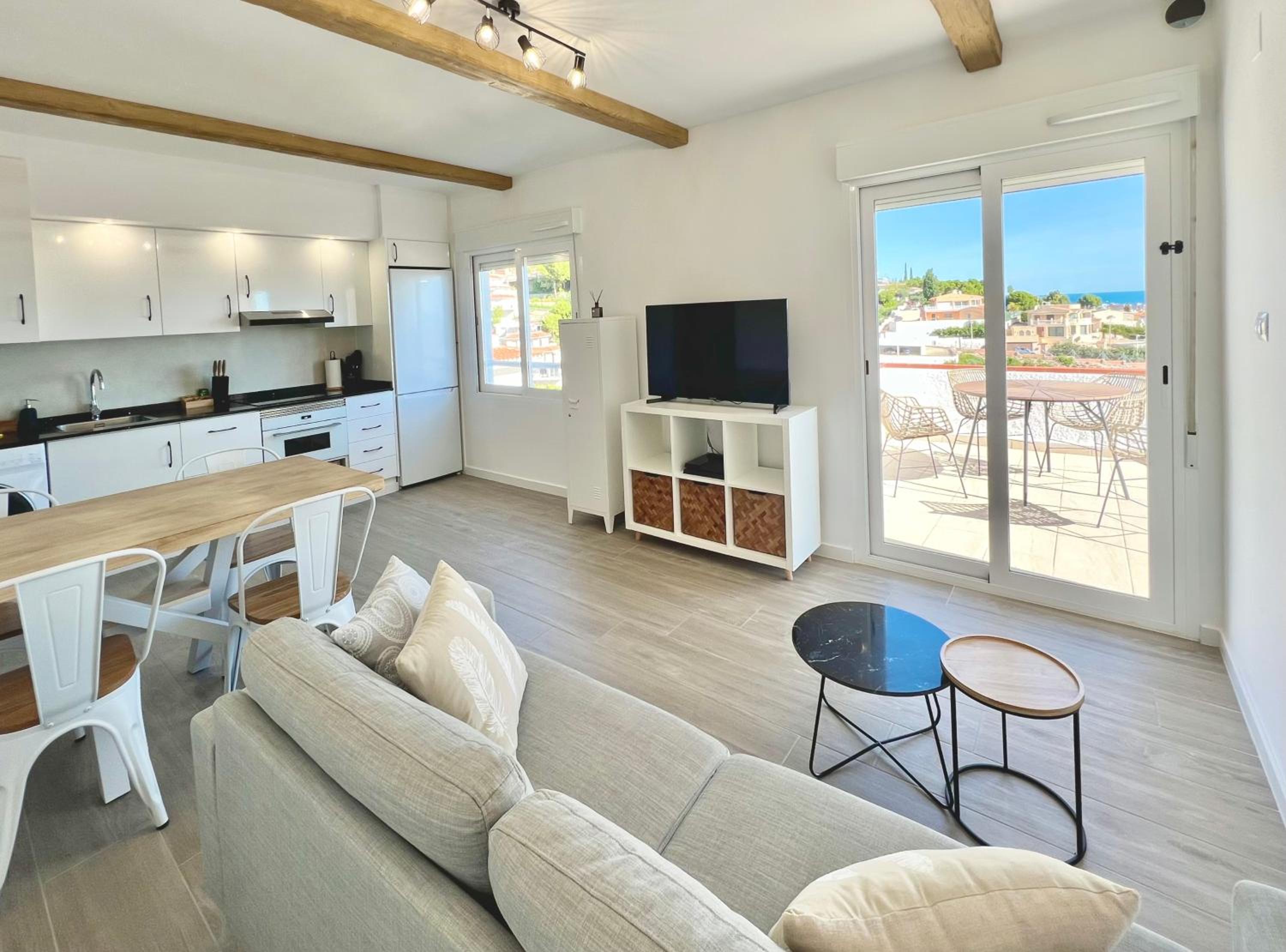 Apartamento de dos habitaciones