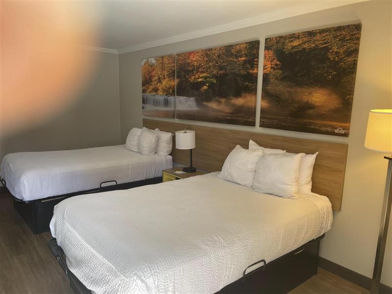 Deluxe Double Room with Two Double Beds - Non-Smoking - Photo 4