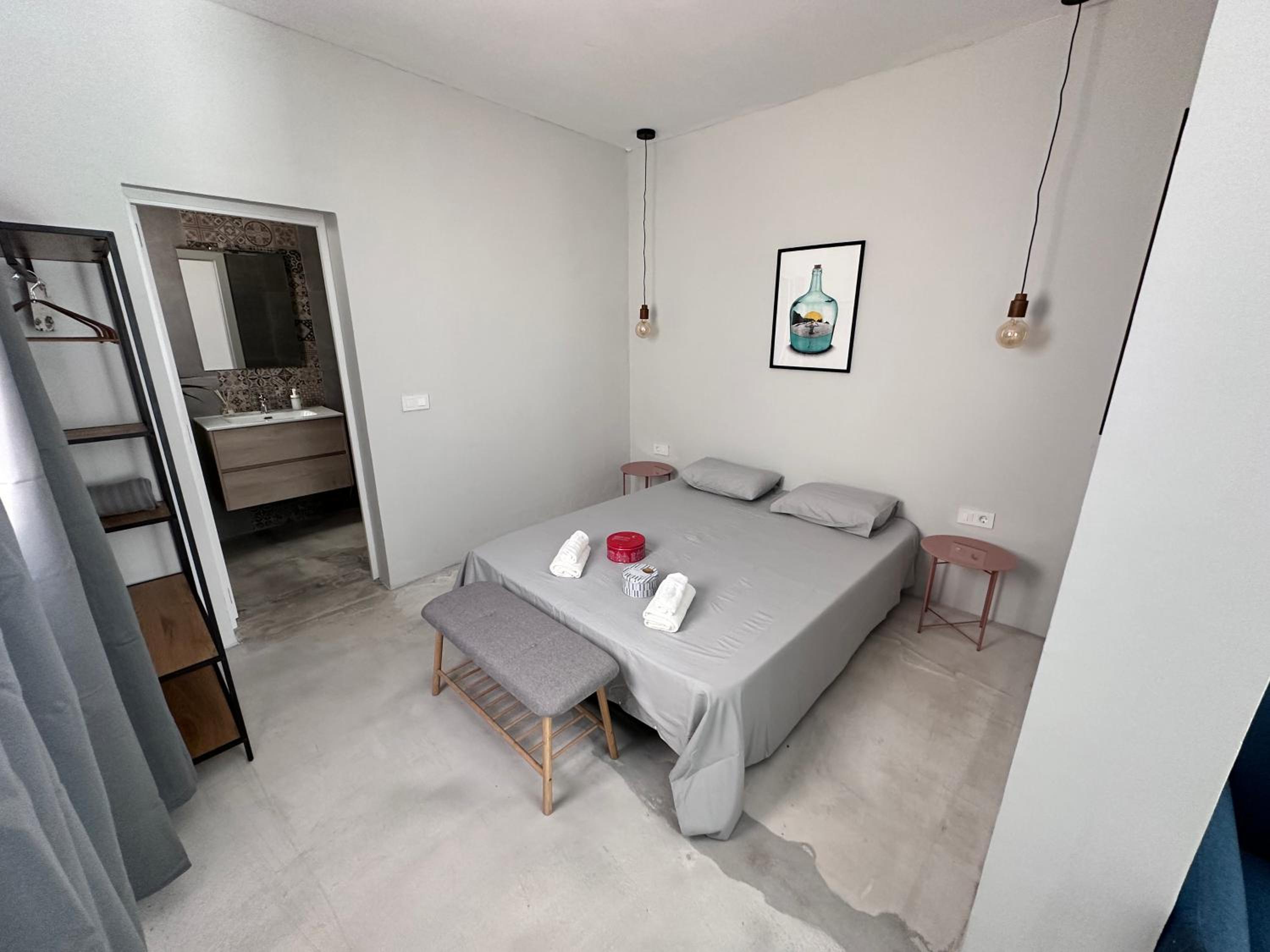 Apartamento de una habitación con terraza