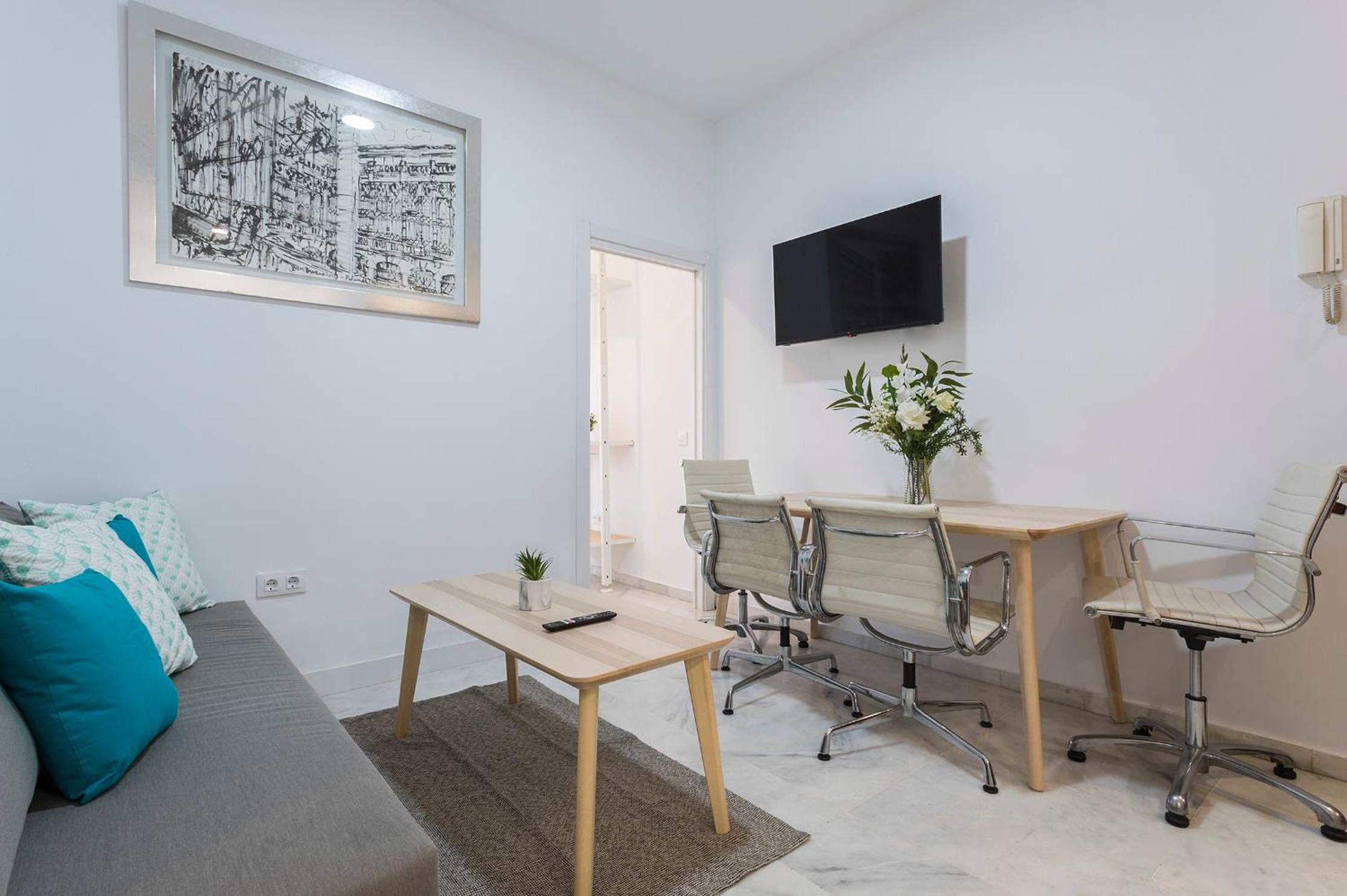 Apartamento de dos habitaciones